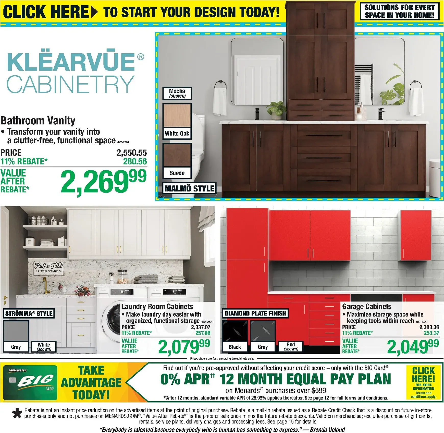 Weekly promotion Current Menards - 11% Rebate Sale leaflet valid from Thursday 09/24/2026 to Sunday 10/04/2026 spanning from September 24 to October 4 2026 - Page 19 for Catalogue 365