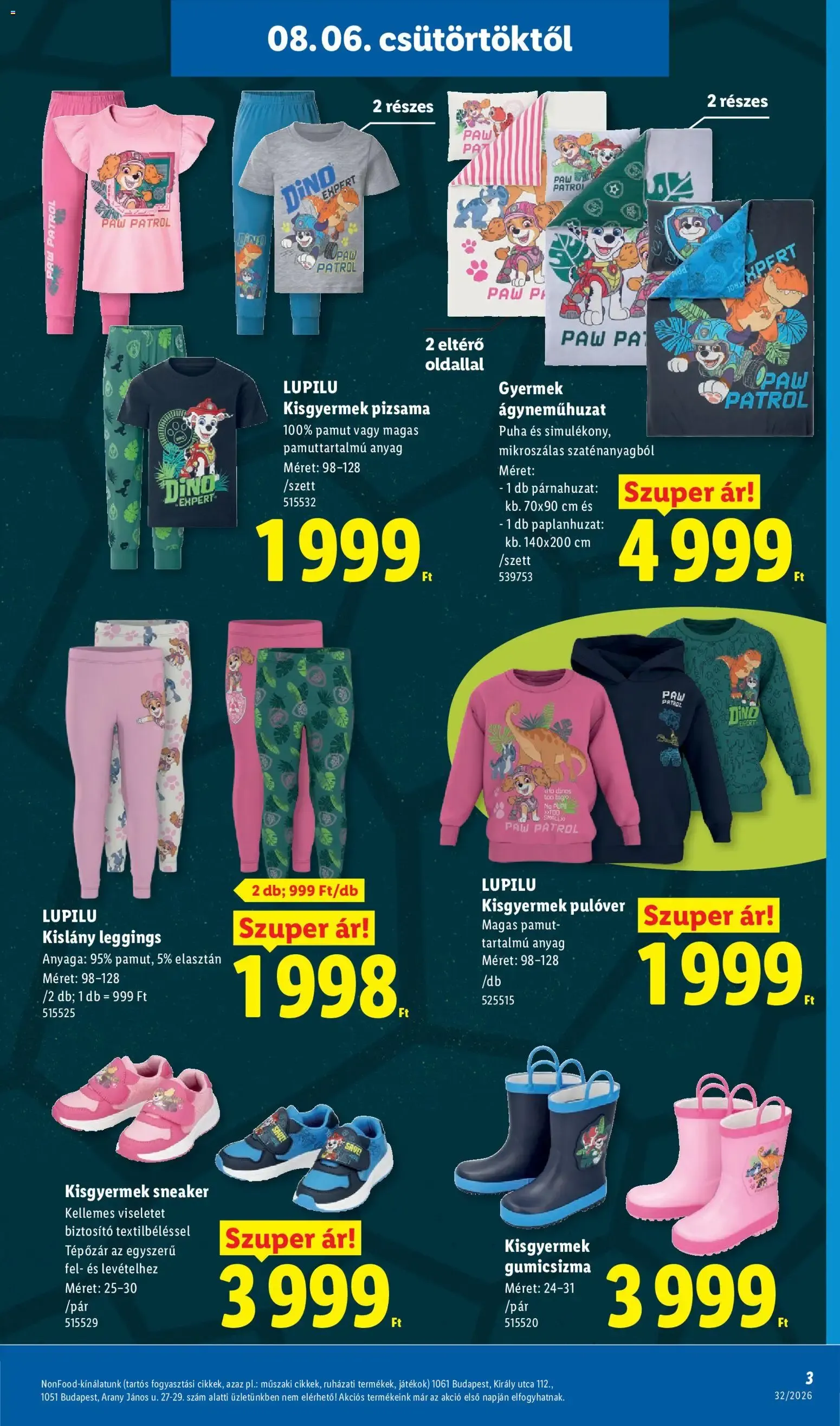 Katalógus Lidl Nonfood kínálatunk - 2026.08.06. -tól/töl > akció, lapozható szórólap 🛍️ augusztus 6.-tól augusztus 12.-ig 2026. - Oldal 3