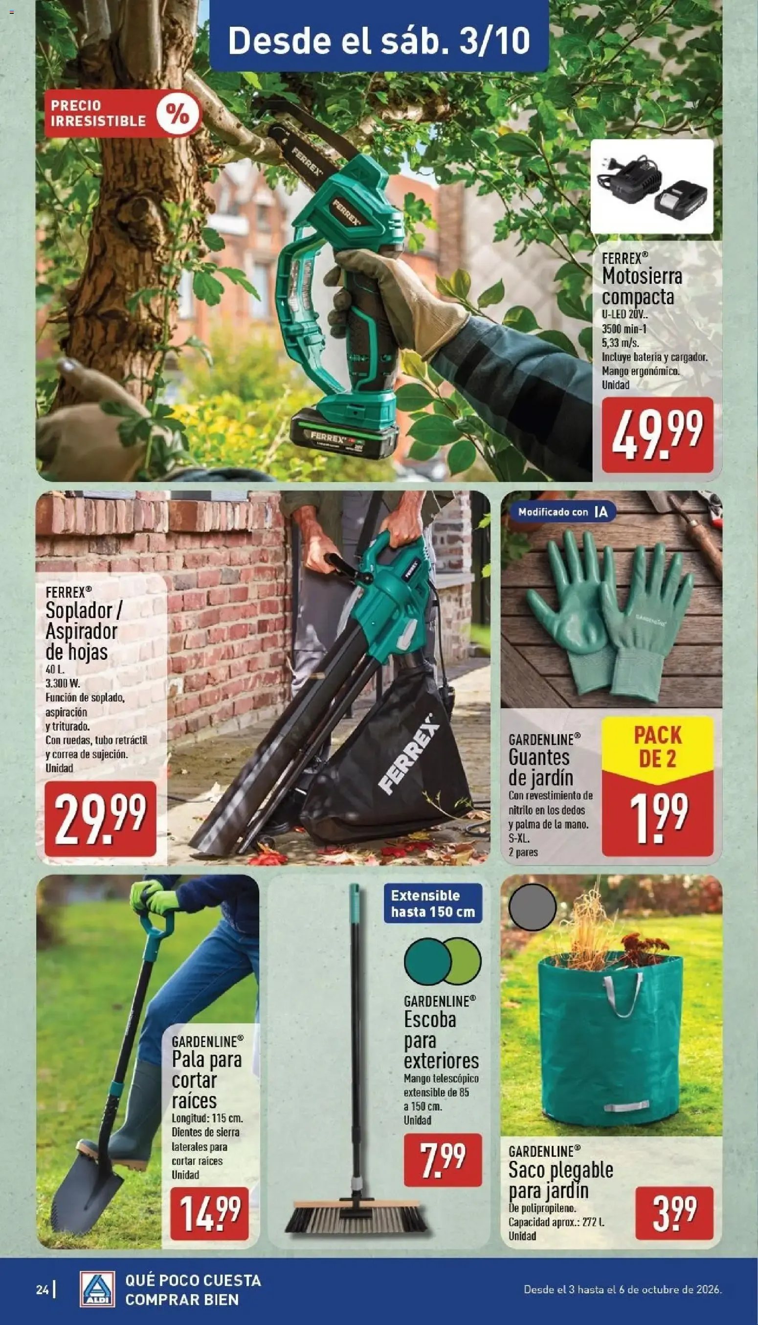 Catálogo de Aldi folleto Península del 28/09/2026 | Catálogo 28 de septiembre al 4 de octubre 2026 - Página 24