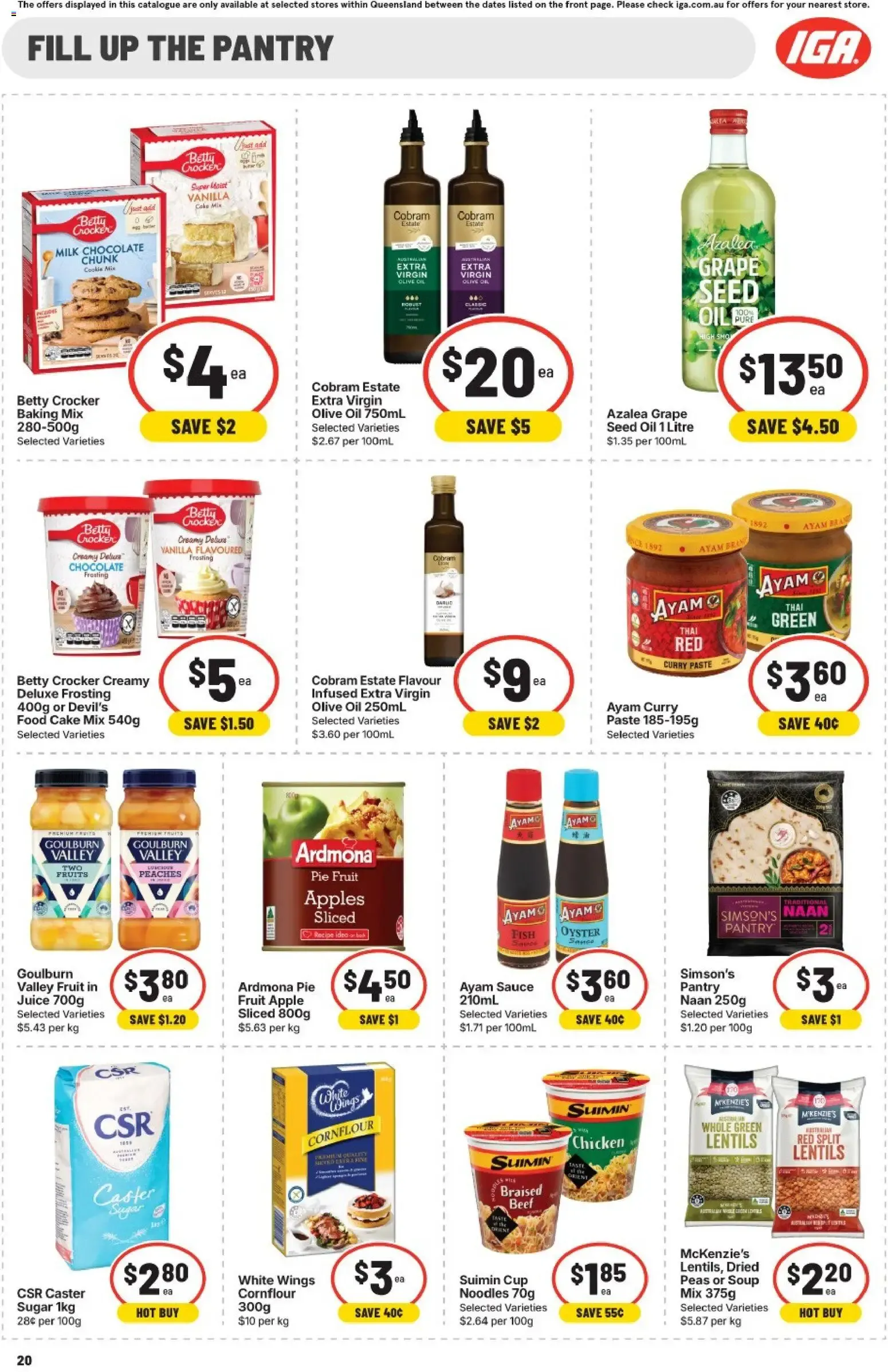 IGA Big Family Big Prizes - 500+ Instant Winners Daily - Catalogue valid from 1 July to 7 July 2026 - page 20