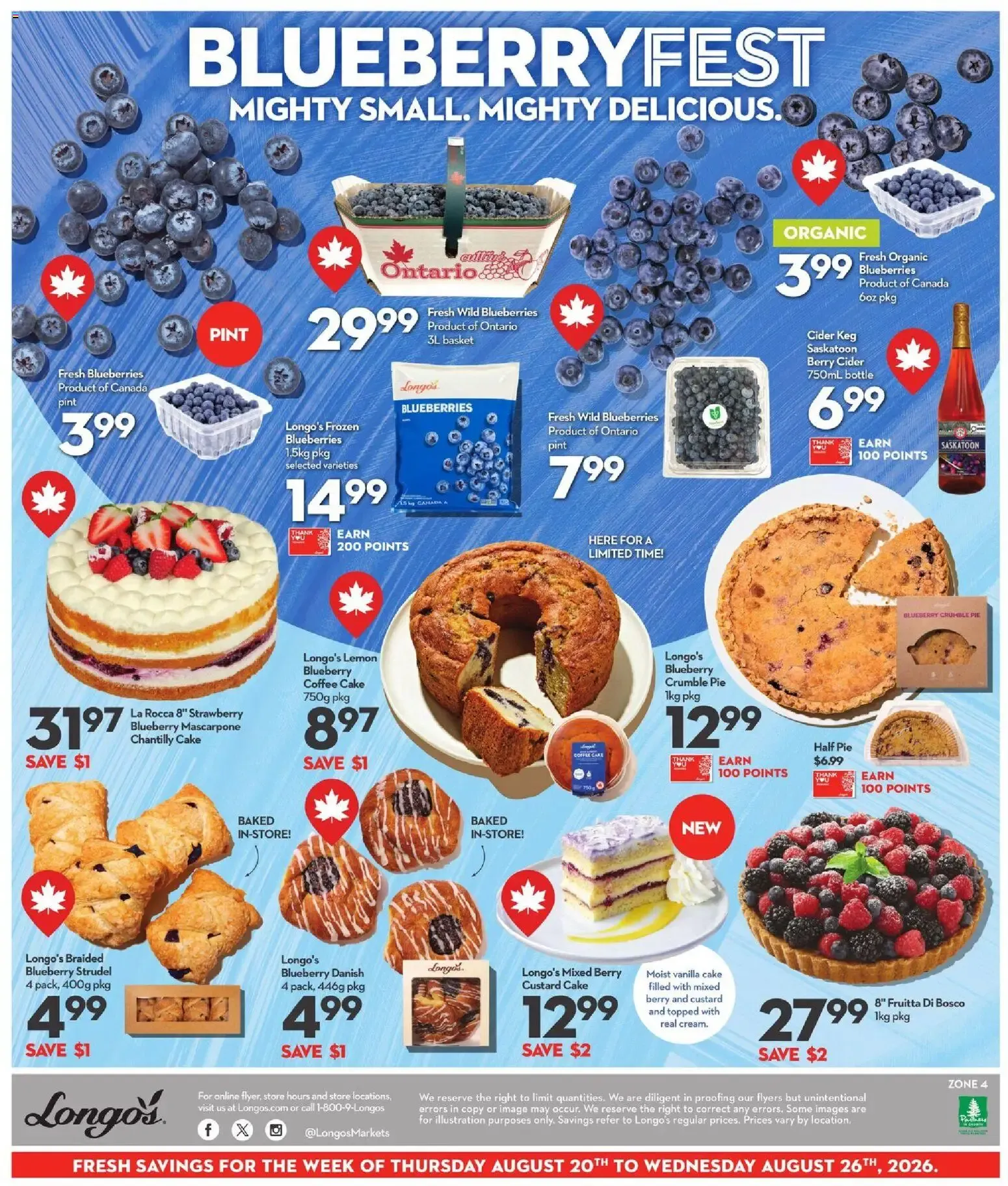 Longo's weekly flyer / circulaire from Aug 20, 2026 > weekly specials & deals from August 20 to August 26 2026 - flyer page 3