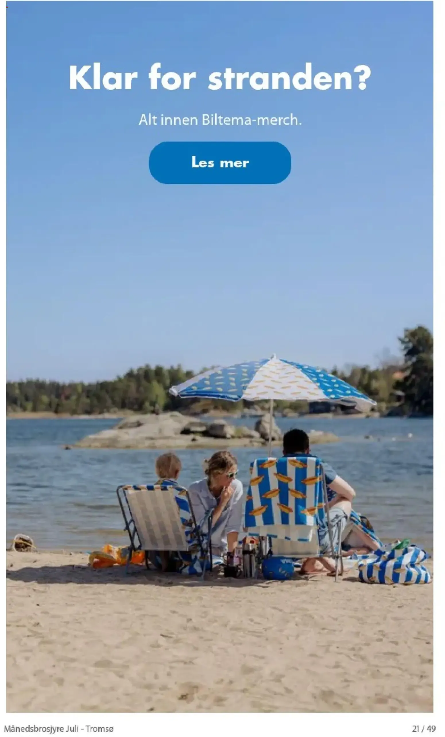 Biltema Månedsbrosjyre Juli - National (01/07/2026 - 30/07/2026) - Kundeavis og tilbud fra 1. juli til 30. juli 2026 - kundeavisside 21