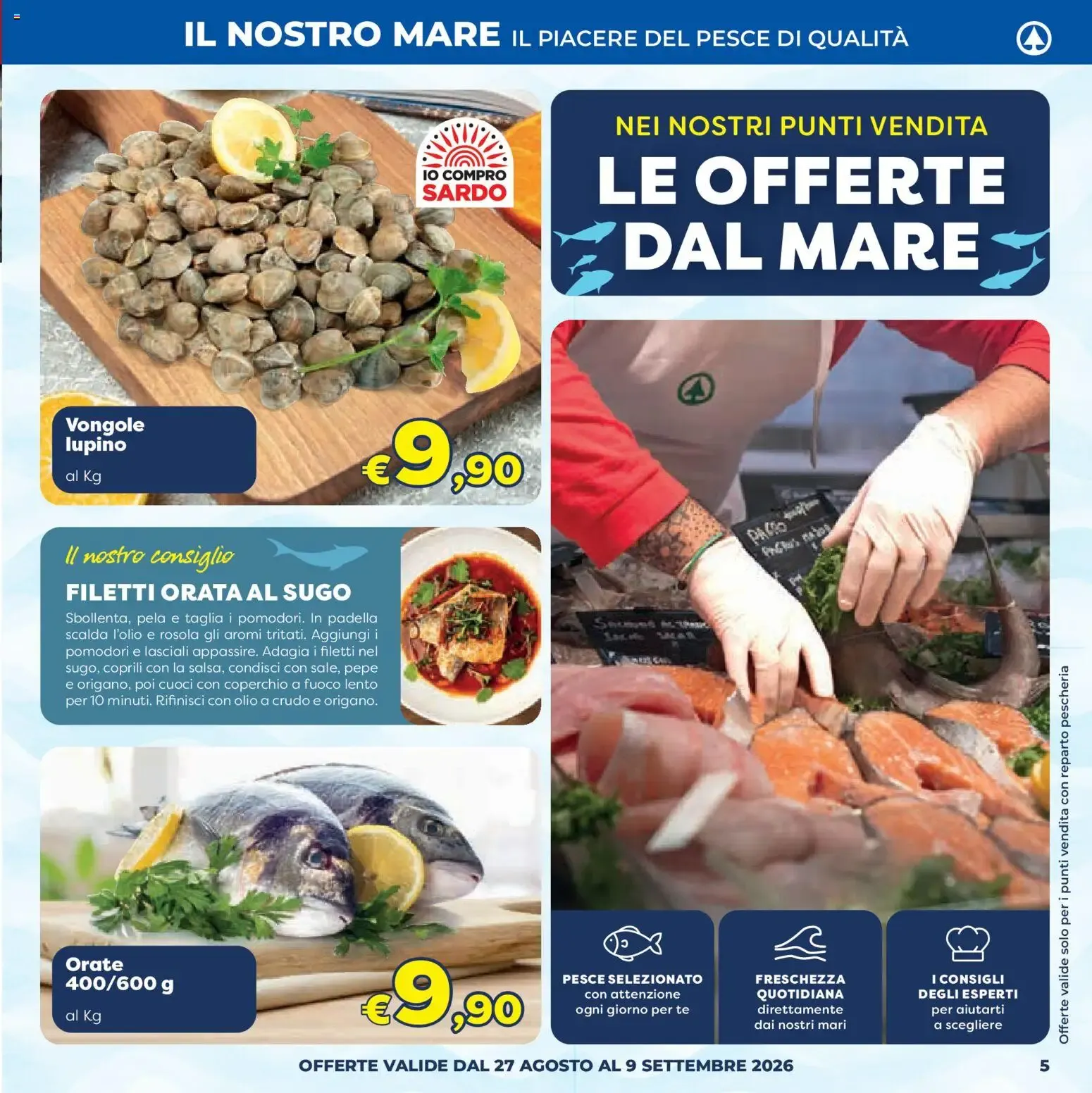 Despar Eurospar - Sconti Grandi Marche da 27 agosto a 9 settembre di 2026 - Pagina del volantino 5