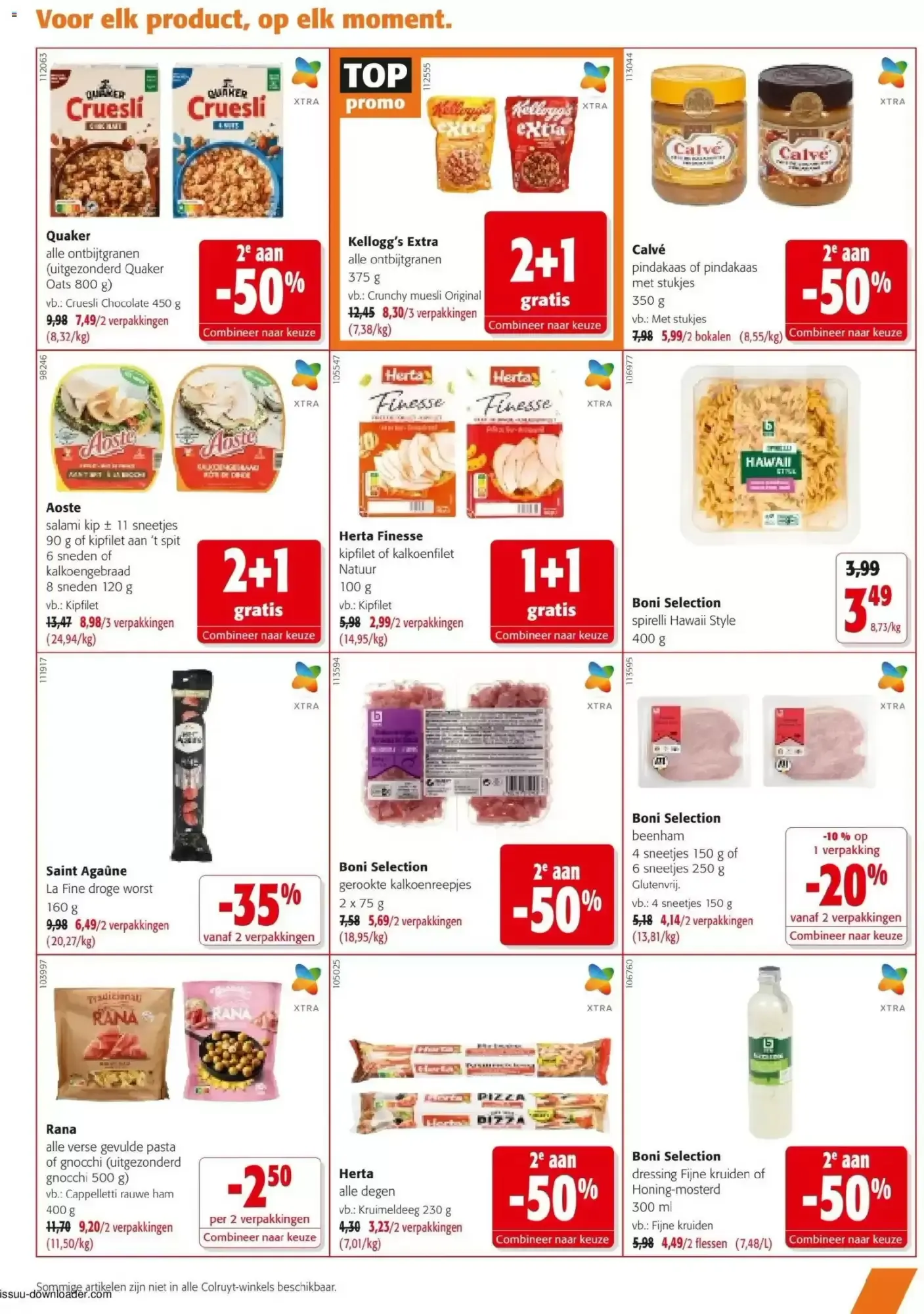 Alle acties van 17 juni tot 30 juni 2026 - folder pagina 9