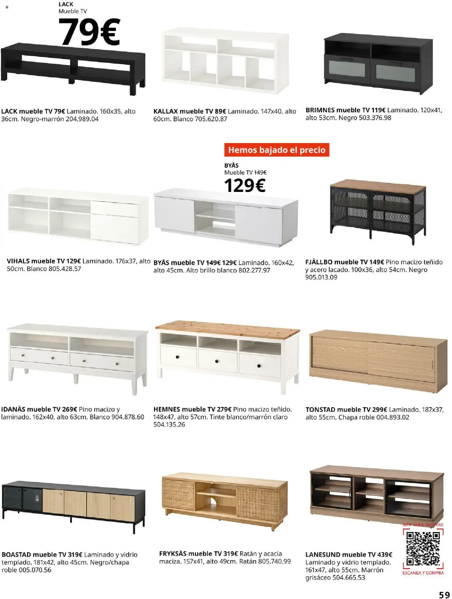 Catálogo de IKEA Salón 1 de septiembre al 31 de enero 2027 - Página 59