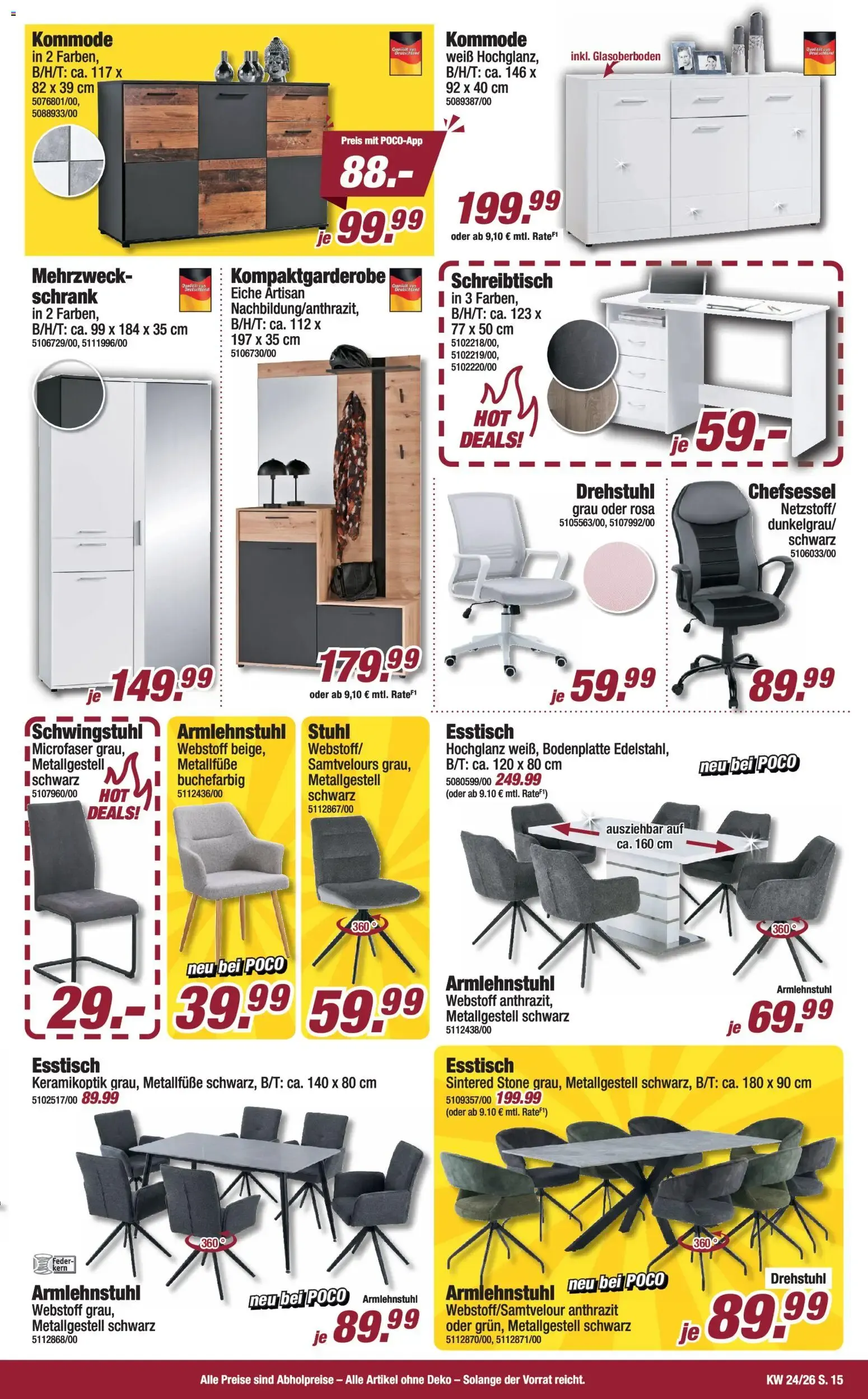 Poco Prospekt vom 07.06.2026 – Angebote online von 7. Juni bis 14. Juni 2026 - Prospekt seite 15