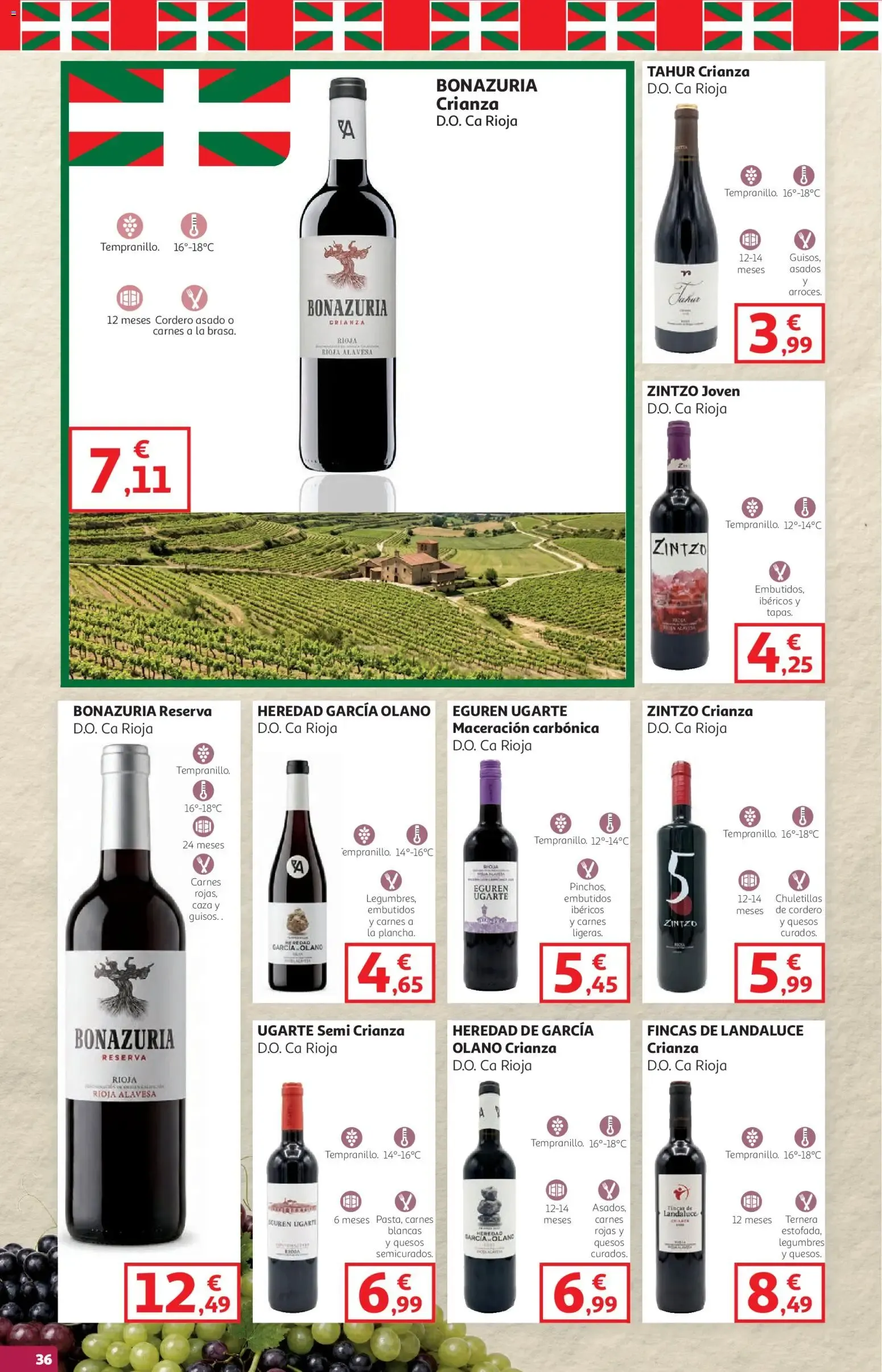 Catálogo de Feria del Vino Alcampo 8 de octubre al 25 de octubre 2026 - Página 36