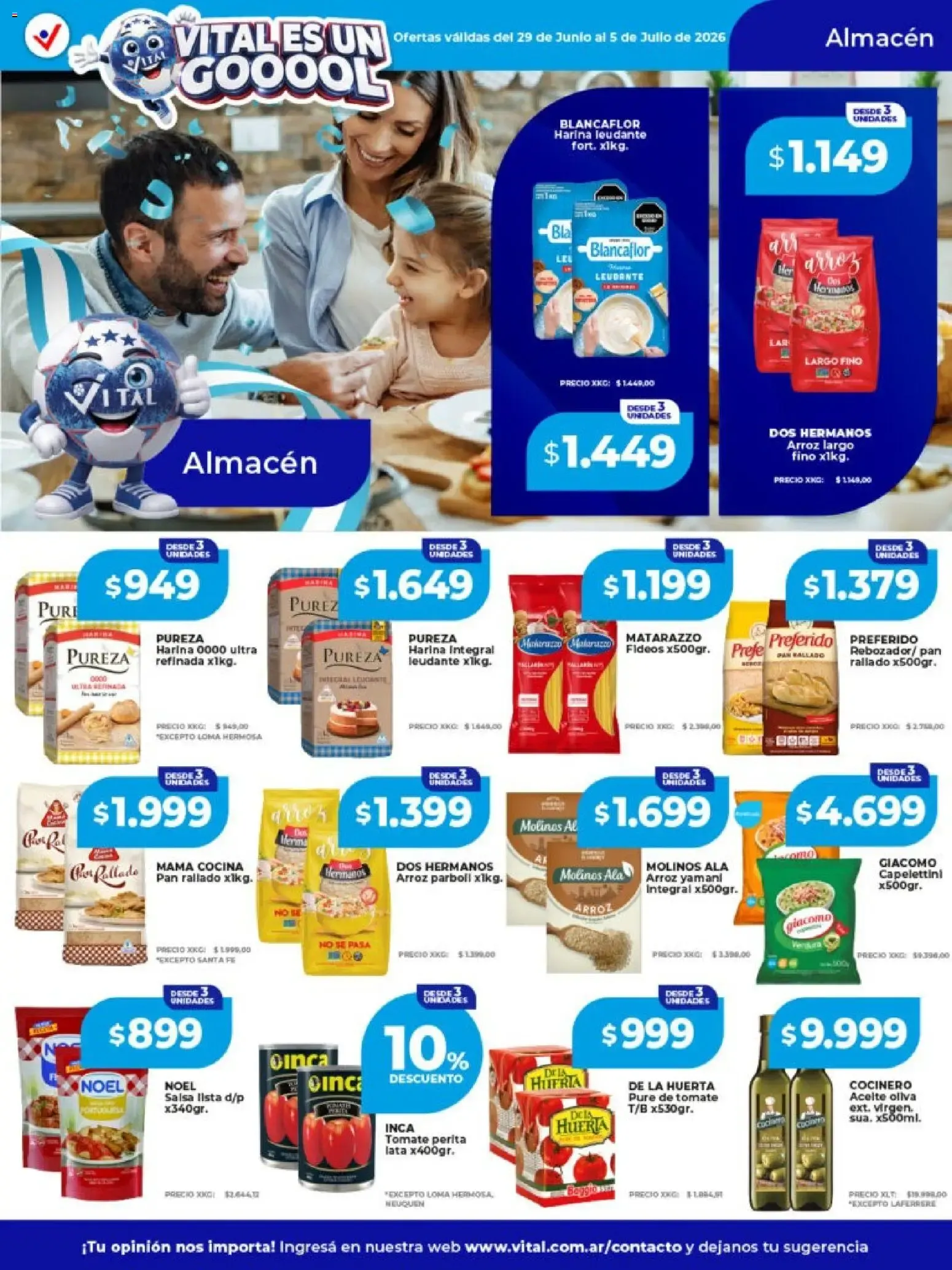 Ofertas de Vital - Ofertas || del 29/06/2026 - 05/07/2026 || Catálogo 29 de junio al 5 de julio 2026 - Página 12 del catálogo
