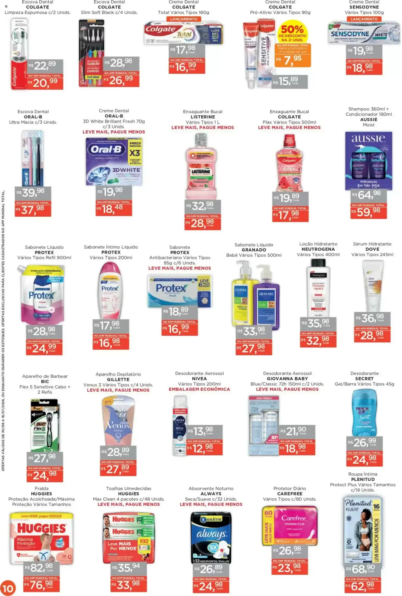 Encarte de Mundial Total - App e Ofertas 30 de junho até 16 de julho 2026 - Pagina 10