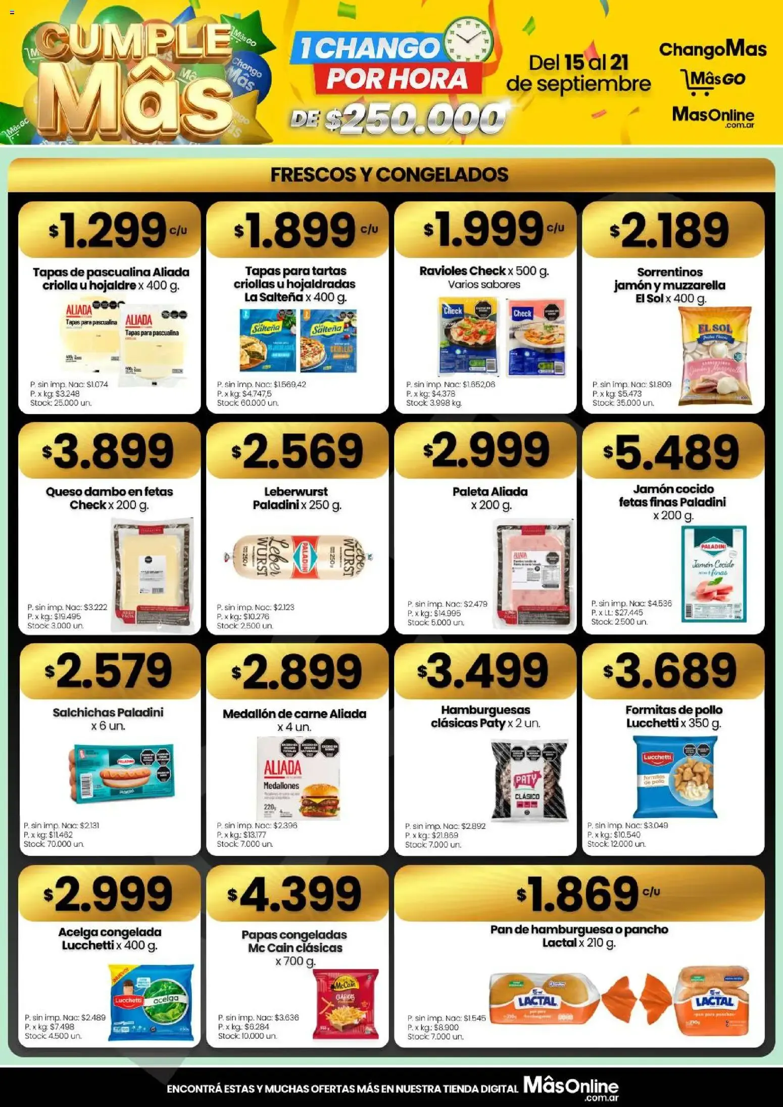 Ofertas de Changomas Ofertas || del 15/09/2026 - 21/09/2026 || Catálogo 15 de septiembre al 21 de septiembre 2026 - Página 4 del catálogo