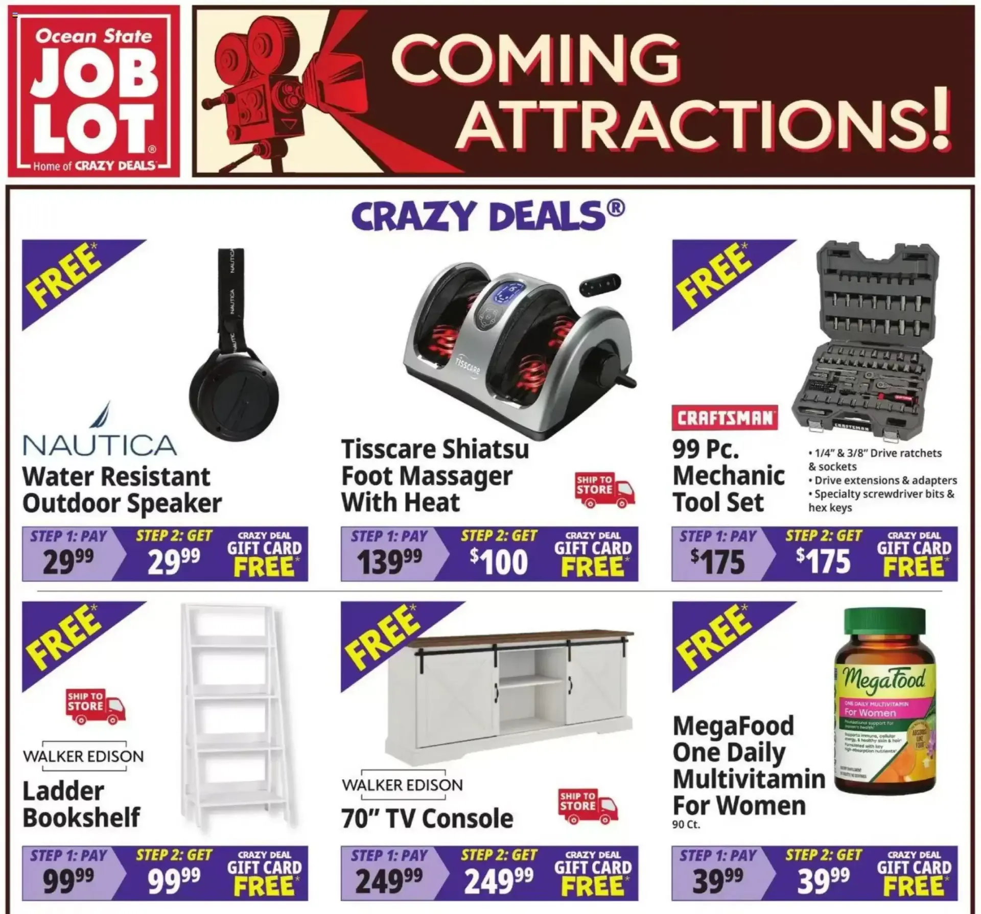 Weekly ad Ocean State Job Lot flyer week 41 from October 8 to October 14 2026 - Page 1