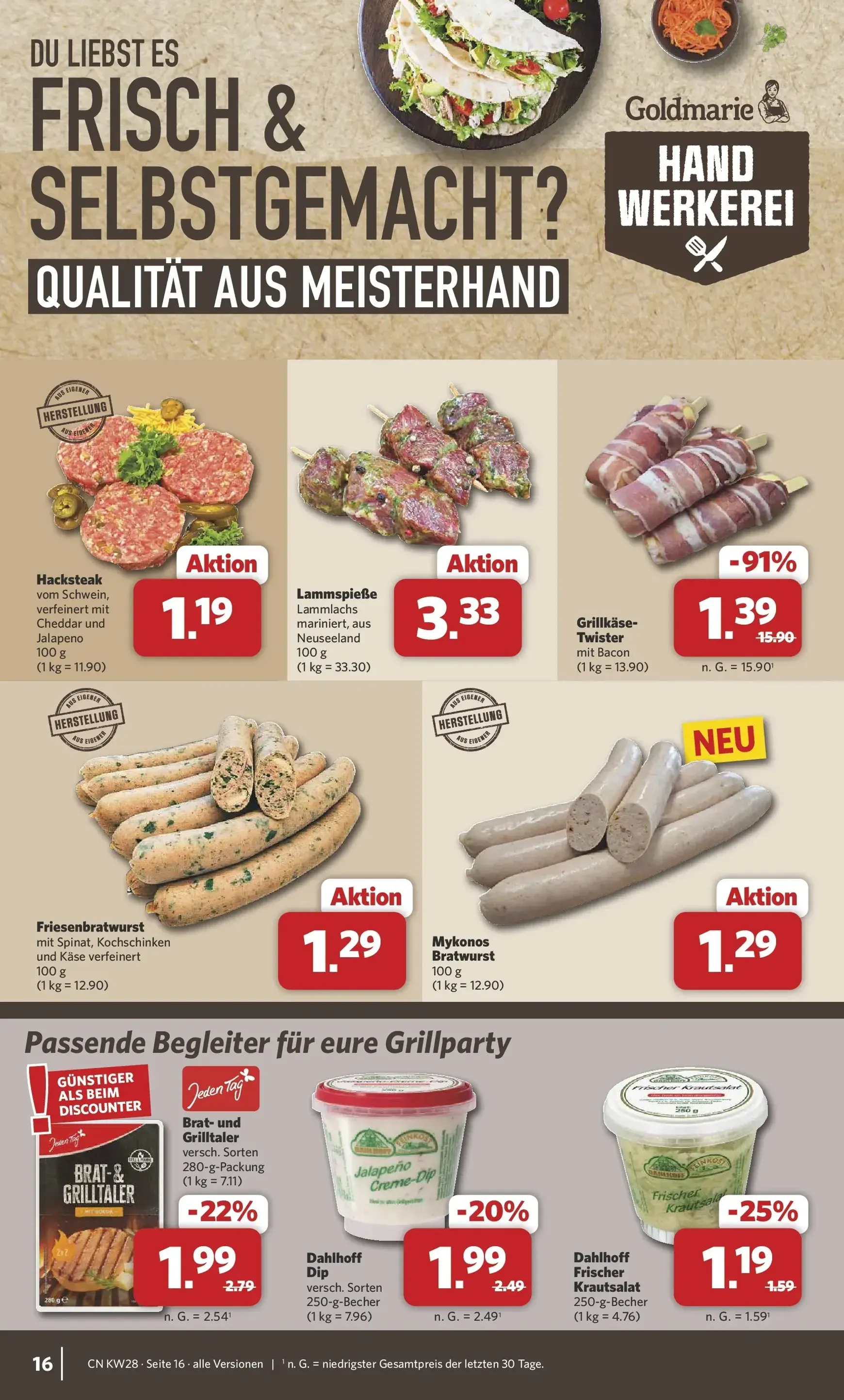 Combi Prospekt von 6. Juli bis 11. Juli 2026 - Prospekt seite 16