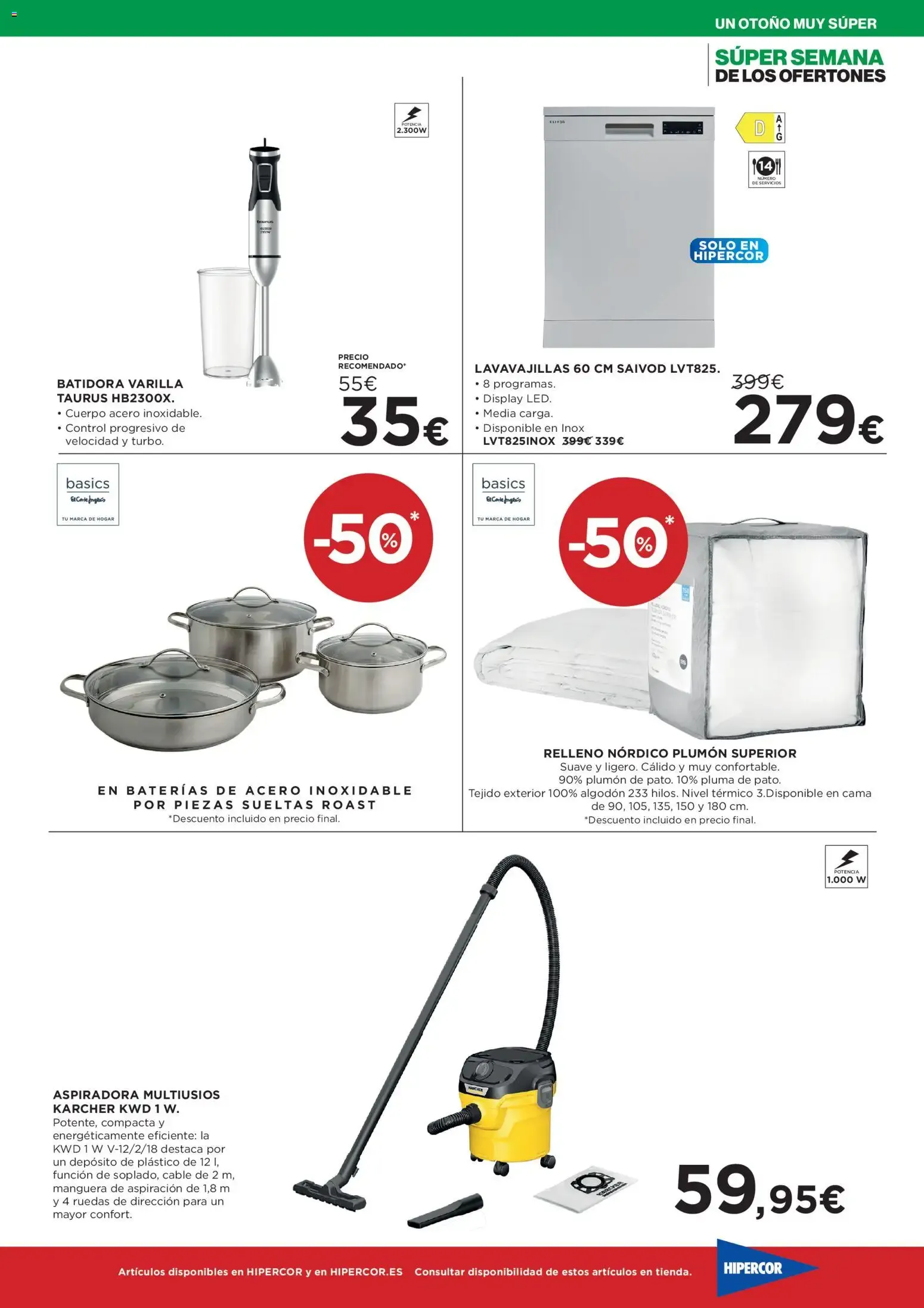 Catálogo de Hipercor - Semana de los Ofertones del 15/10/2026 | folleto 15 de octubre al 21 de octubre 2026 - Página 5