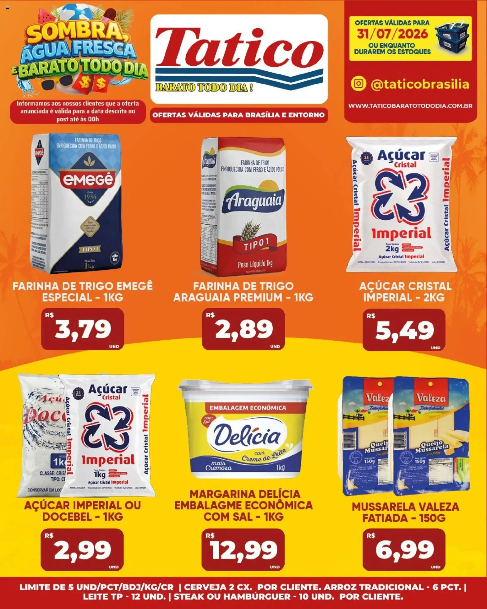 Encarte de Tatico ofertas Fim de Semana de 01/08/2026 | Promoções Online 1 de agosto até 2 de agosto 2026 - Pagina 45
