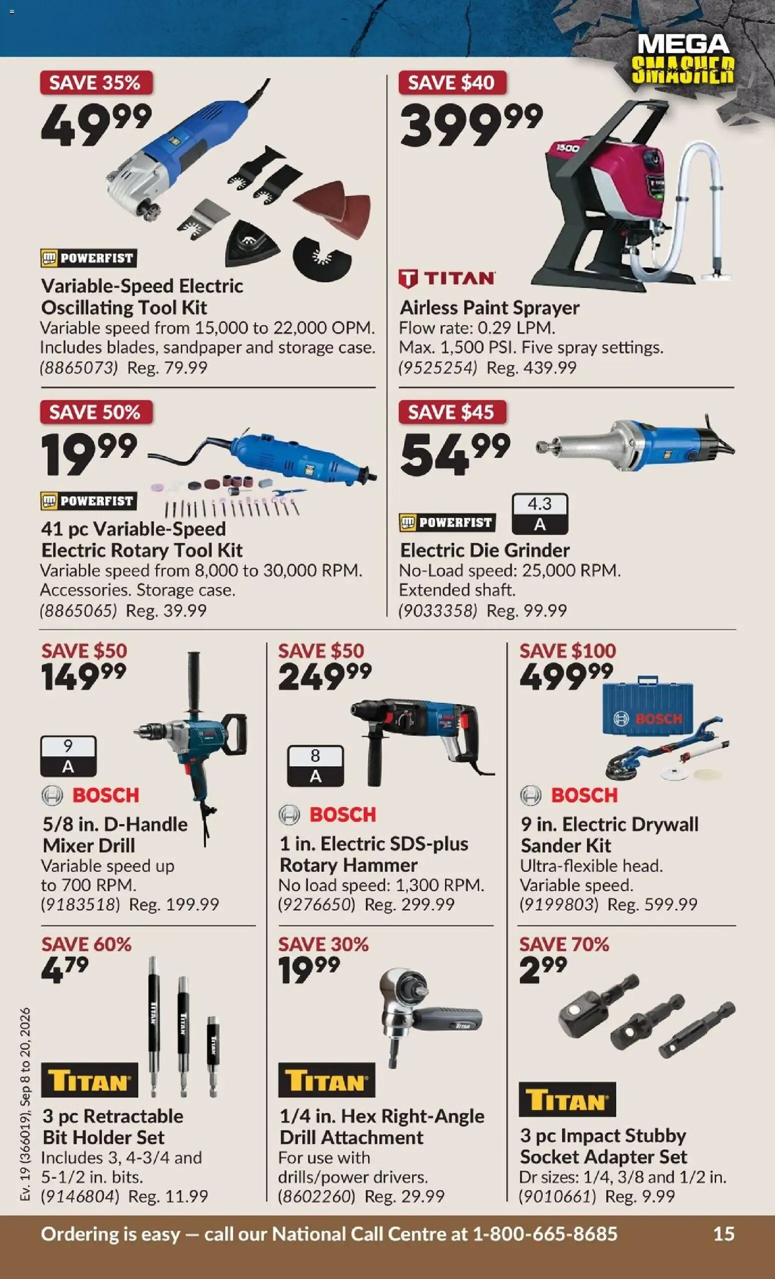 Princess Auto - Mega Smasher 2 Week Sale from September 8 to September 20 2026 - flyer page 18