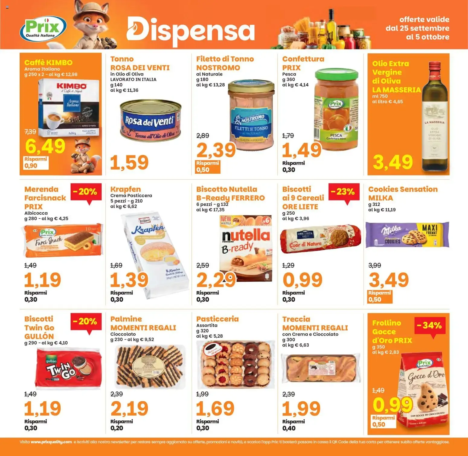 Nuovo Prix volantino dal 25/09/2026 > offerte anteprima 🛍️ da 25 settembre a 5 ottobre di 2026 - Pagina del volantino 17