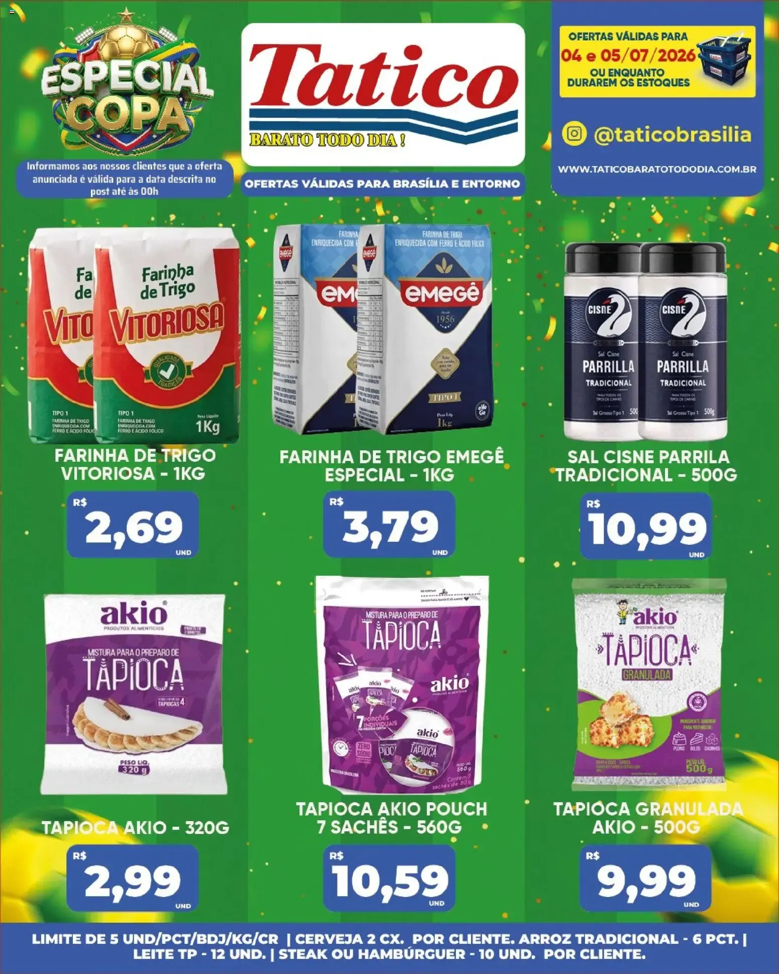 Encarte de Tatico ofertas do Dia de 06/07/2026 | Promoções Online 6 de julho até 6 de julho 2026 - Pagina 43