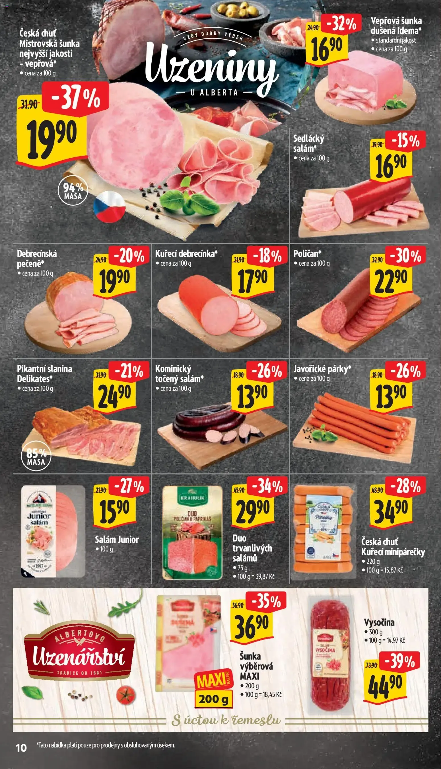 Albert leták - Supermarket od 22.07.2026 - Akční leták - 22. července 28. července 2026 - Page 18