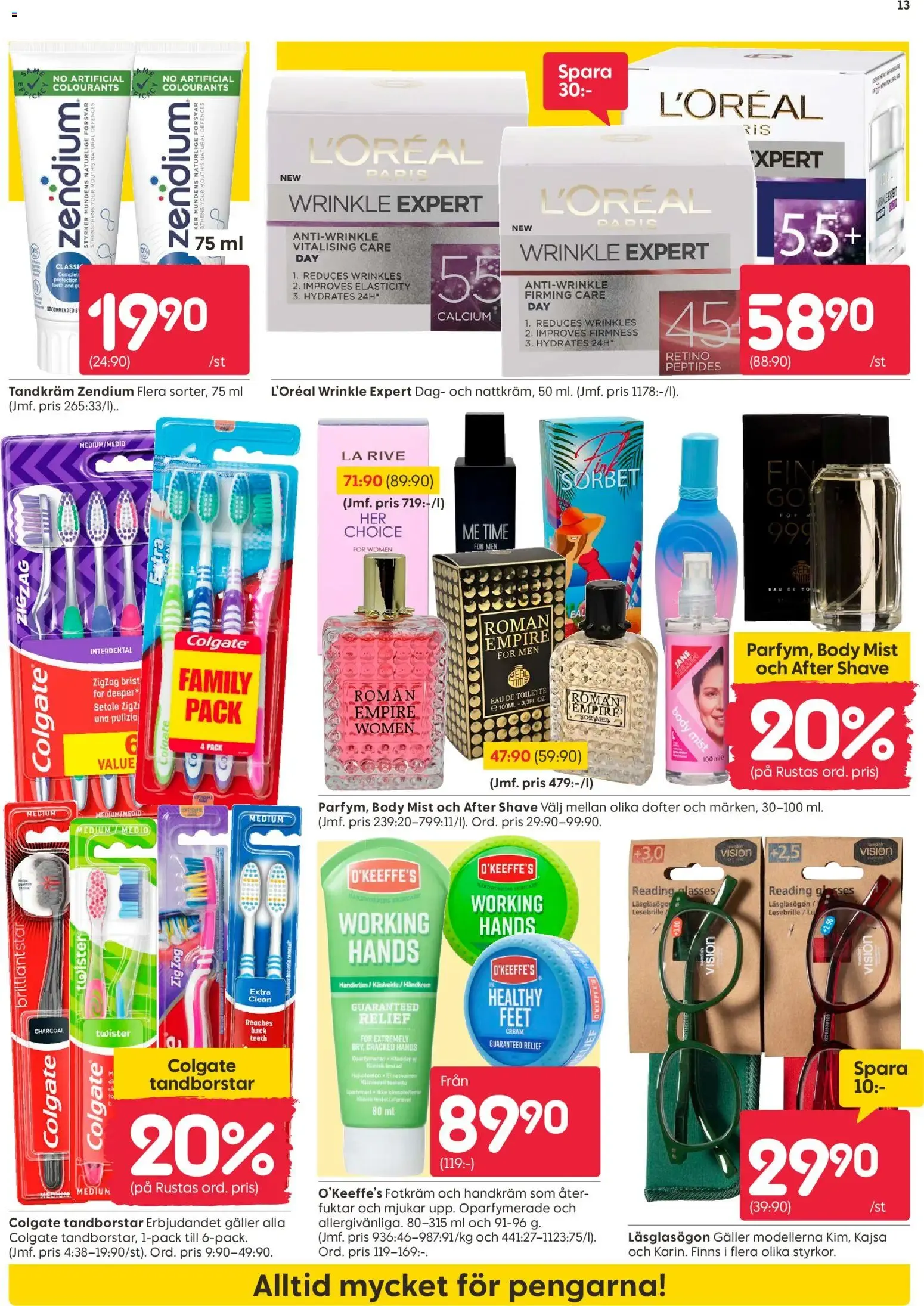Rusta erbjudanden från 28/09/2026 - 04/10/2026 > Reklamblad nuvarande rabatter från 28 september till 4 oktober 2026 - Reklamblad sidor 13