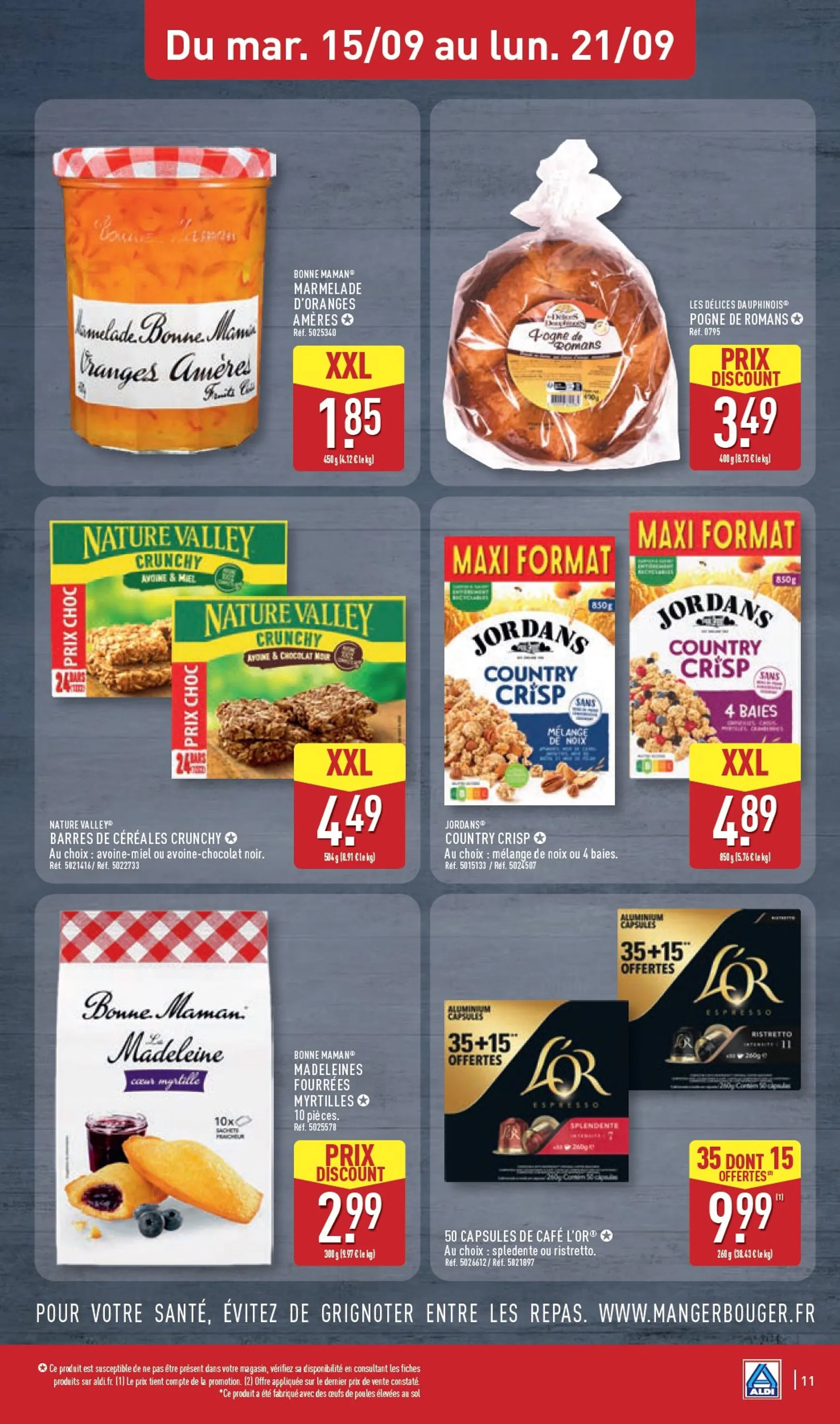 ALDI: Les Très Grands Arrivages du 15 septembre au 21 septembre 2026 - Catalogue page 13