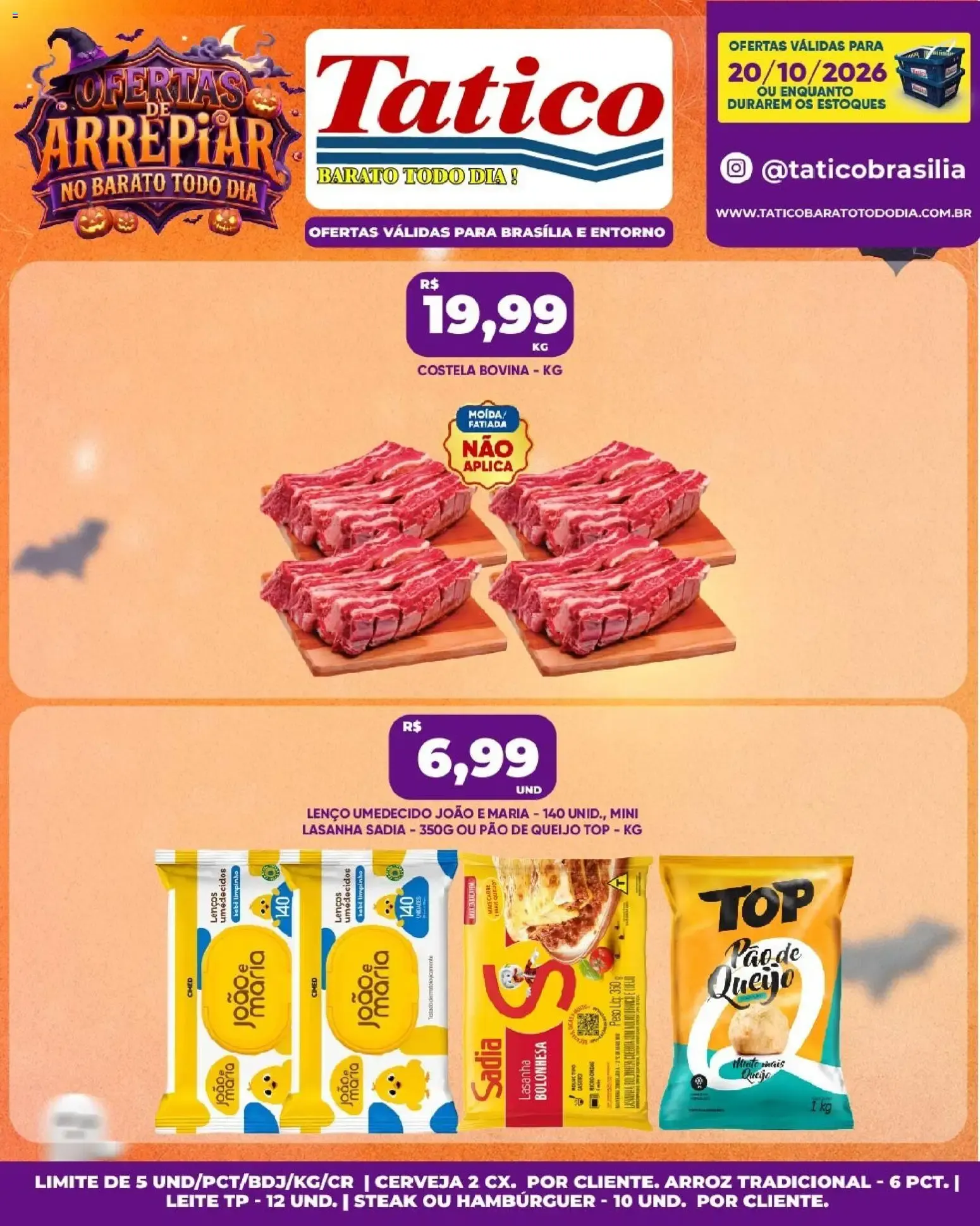 Encarte de Tatico ofertas do Dia de 20/10/2026 | Promoções Online 20 de outubro até 20 de outubro 2026 - Pagina 9