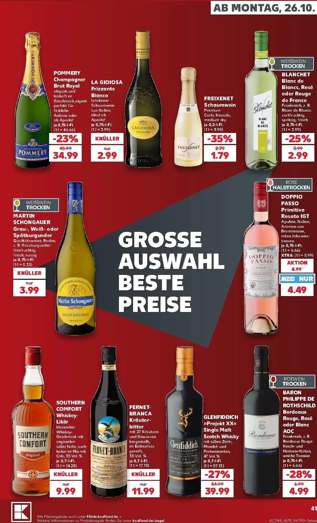 DEUTSCHLANDS BESTE PREISE von 26. Oktober bis 31. Oktober 2026 - Prospekt seite 42