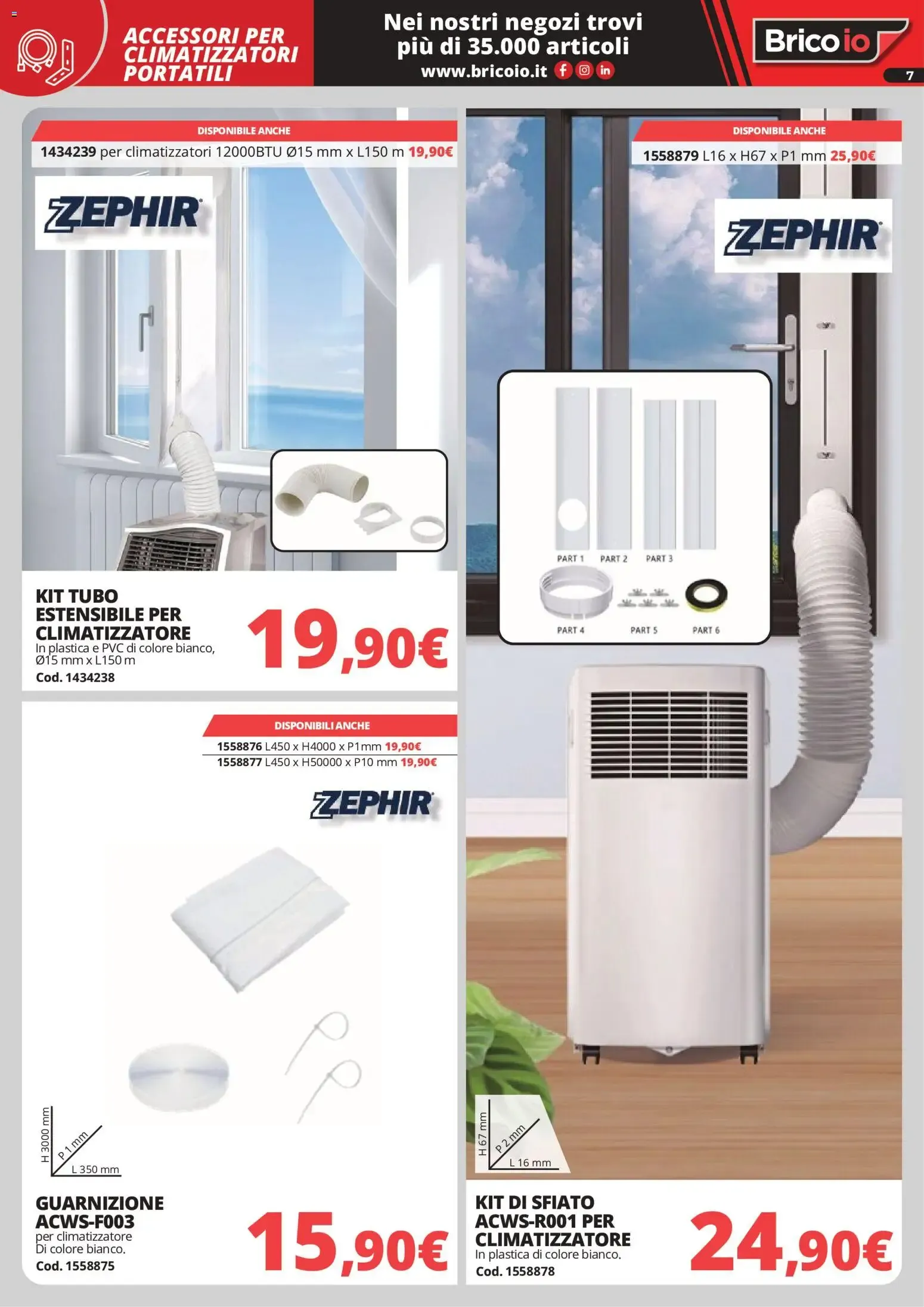 Nuovo Brico io volantino Refrigerazione dal 28/05/2026 > offerte anteprima 🛍️ da 28 maggio a 6 settembre di 2026 - Pagina del volantino 7