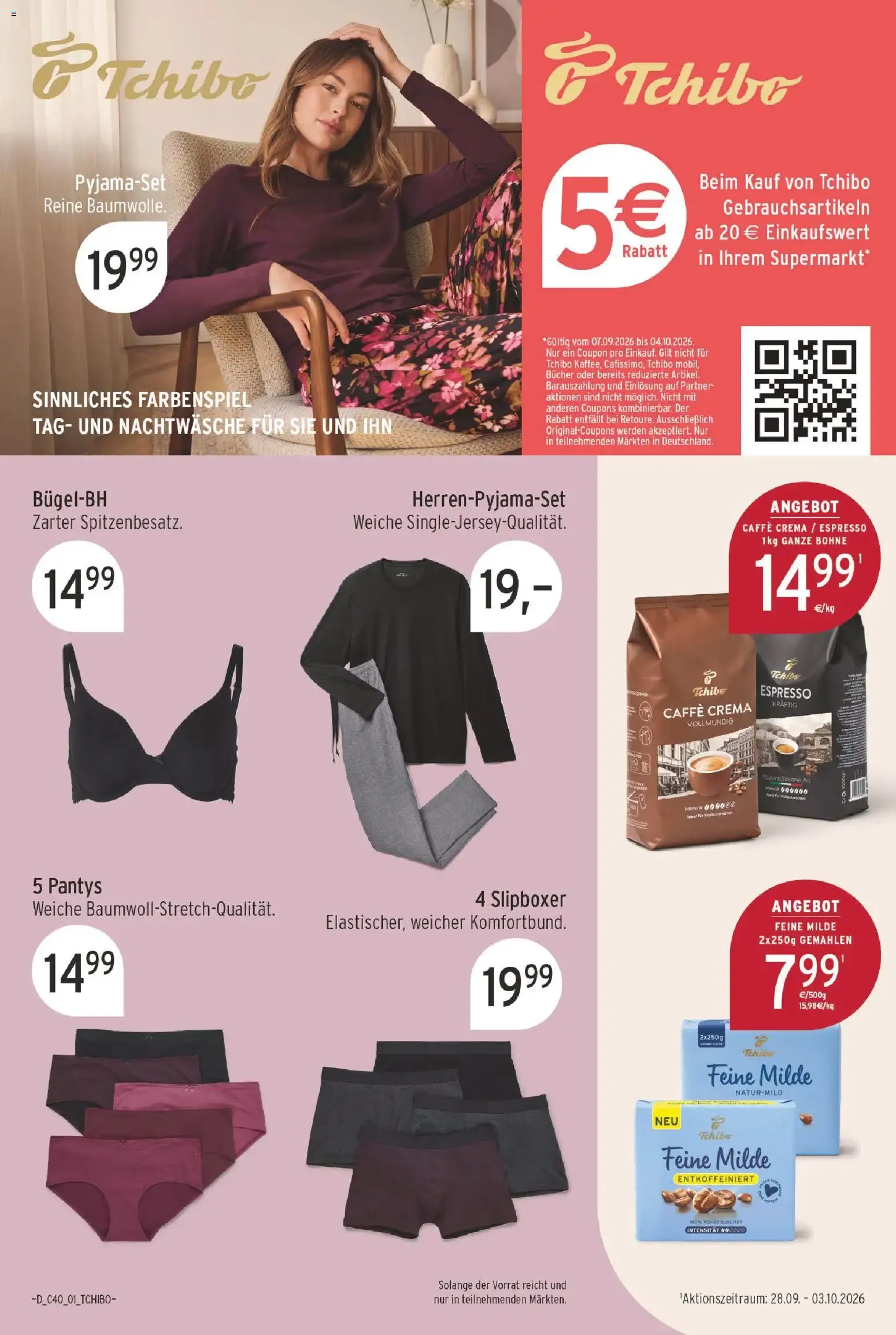 EDEKA Center - 20% Rabatt auf EDEKA Bio Milch-, Joghurt- und Quarkartikel von 28. September bis 2. Oktober 2026 - Prospekt seite 32