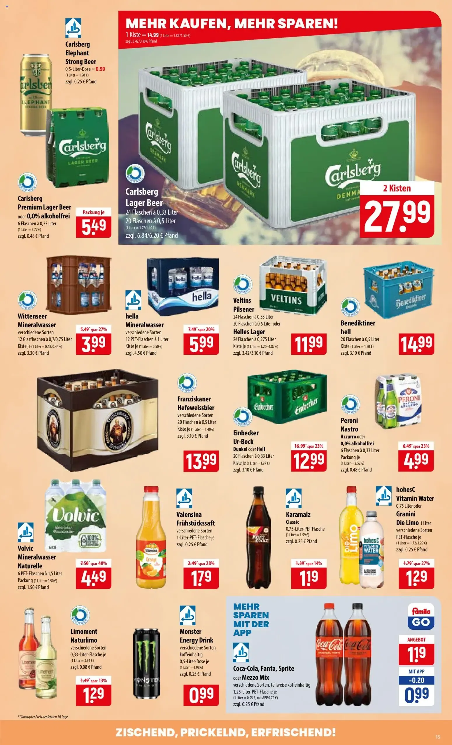 Famila: Besser als gut! Ihr grillt - wir haben die Zutaten! von 29. Juni bis 4. Juli 2026 - Prospekt seite 15