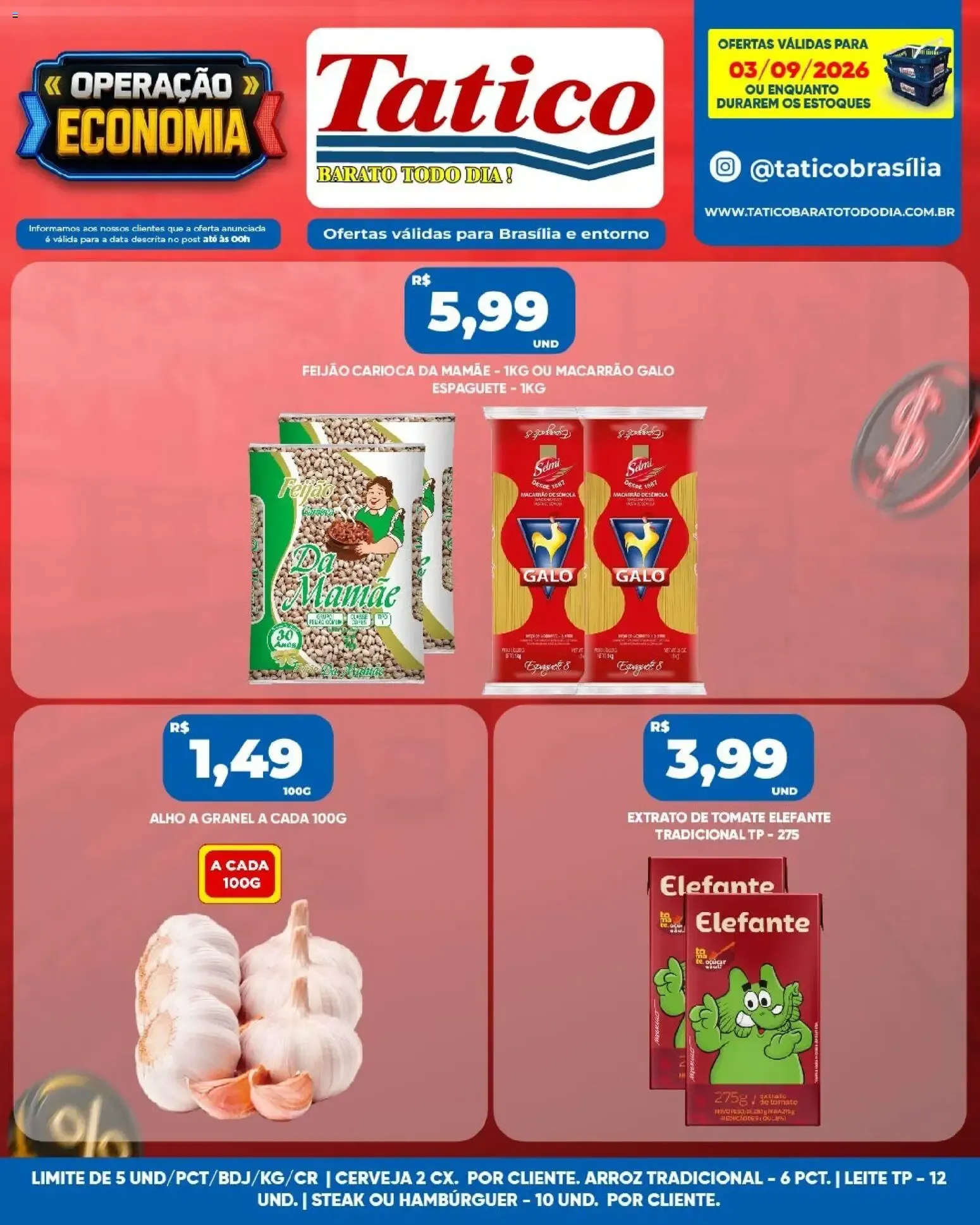 Encarte de Tatico ofertas do Dia de 04/09/2026 | Promoções Online 4 de setembro até 4 de setembro 2026 - Pagina 24