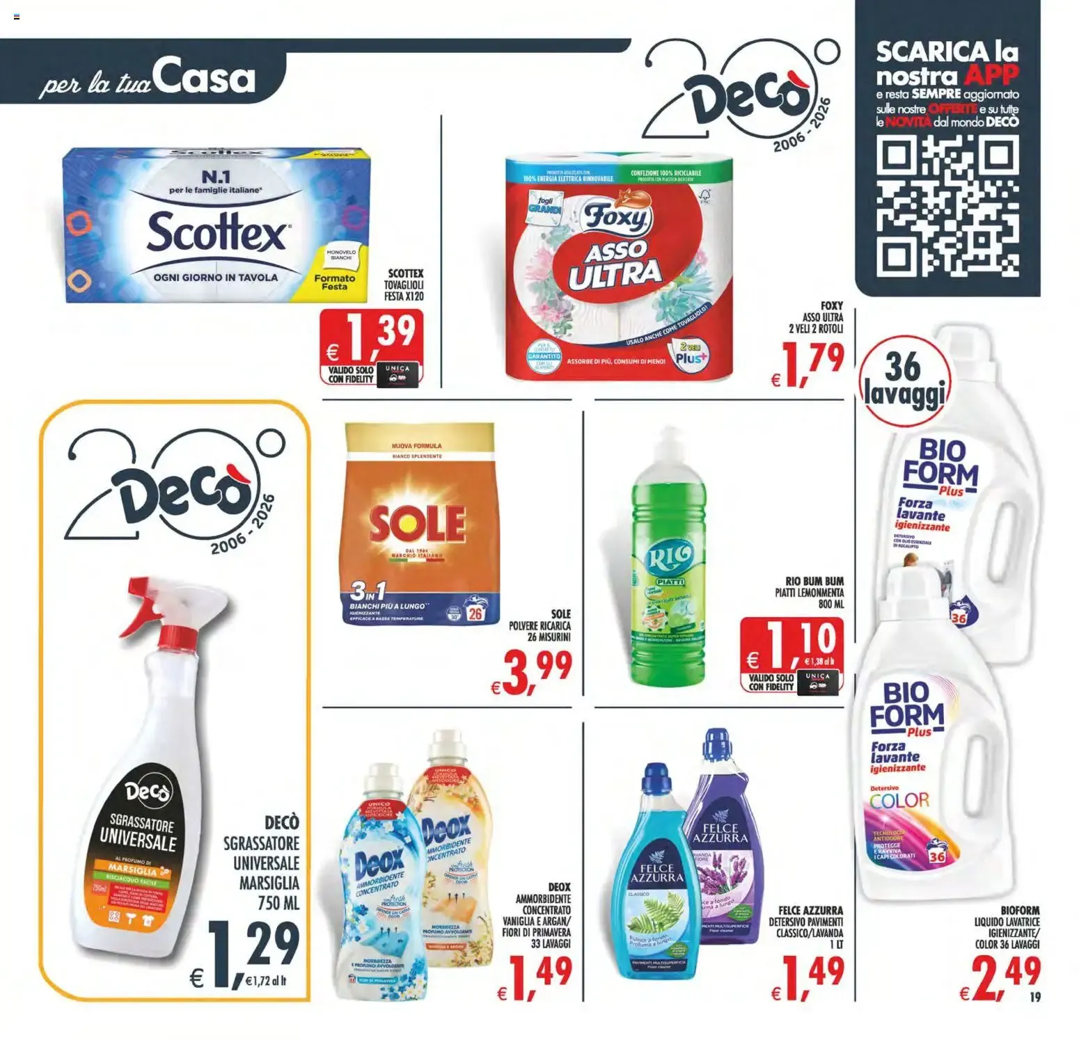 Nuovo Decò volantino Maxistore, Supermercati Lipari dal 31/07/2026 > offerte anteprima 🛍️ da 31 luglio a 10 agosto di 2026 - Pagina del volantino 19