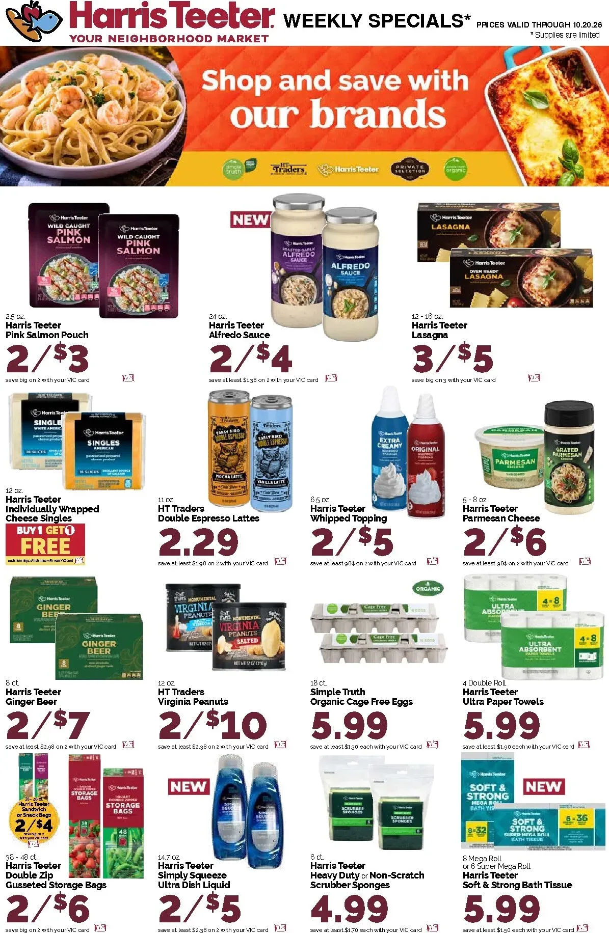 Weekly ad Harris Teeter Weekly Specials: Our Kind of Fall from October 14 to October 20 2028 - Page 13