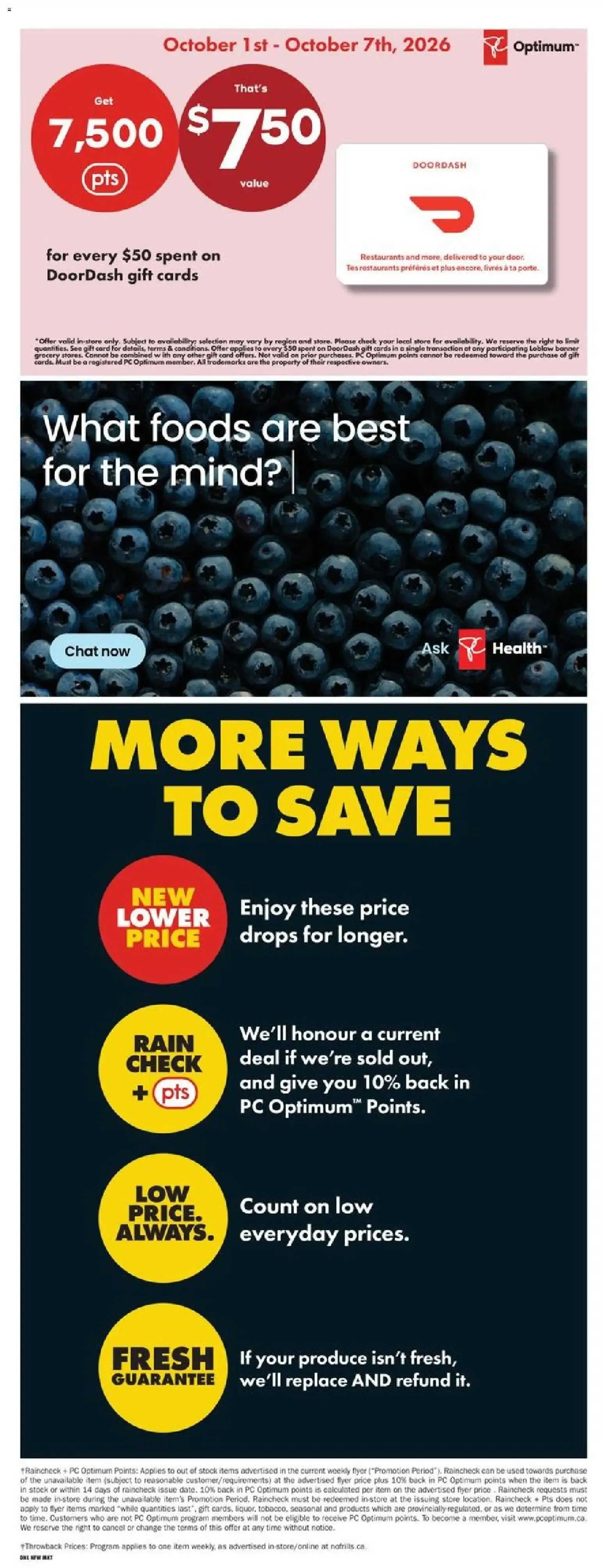 No Frills Big Thanksgiving Deals! from October 1 to October 7 2026 - flyer page 20