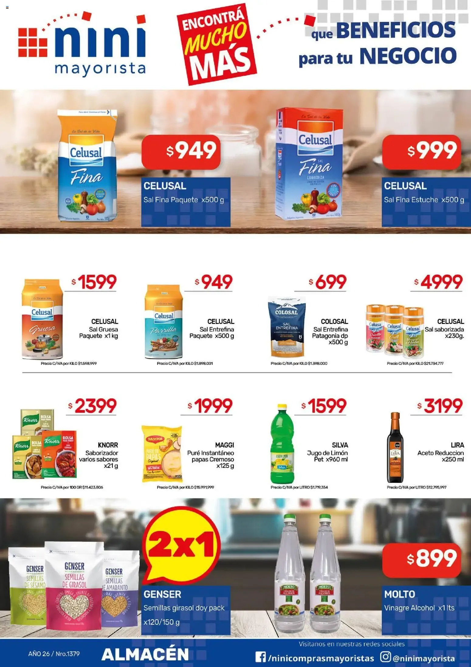 Ofertas de NINI Mayorista catálogo del 28/09/2026 - 04/10/2026 28 de septiembre al 4 de octubre 2026 - Página 24 del catálogo