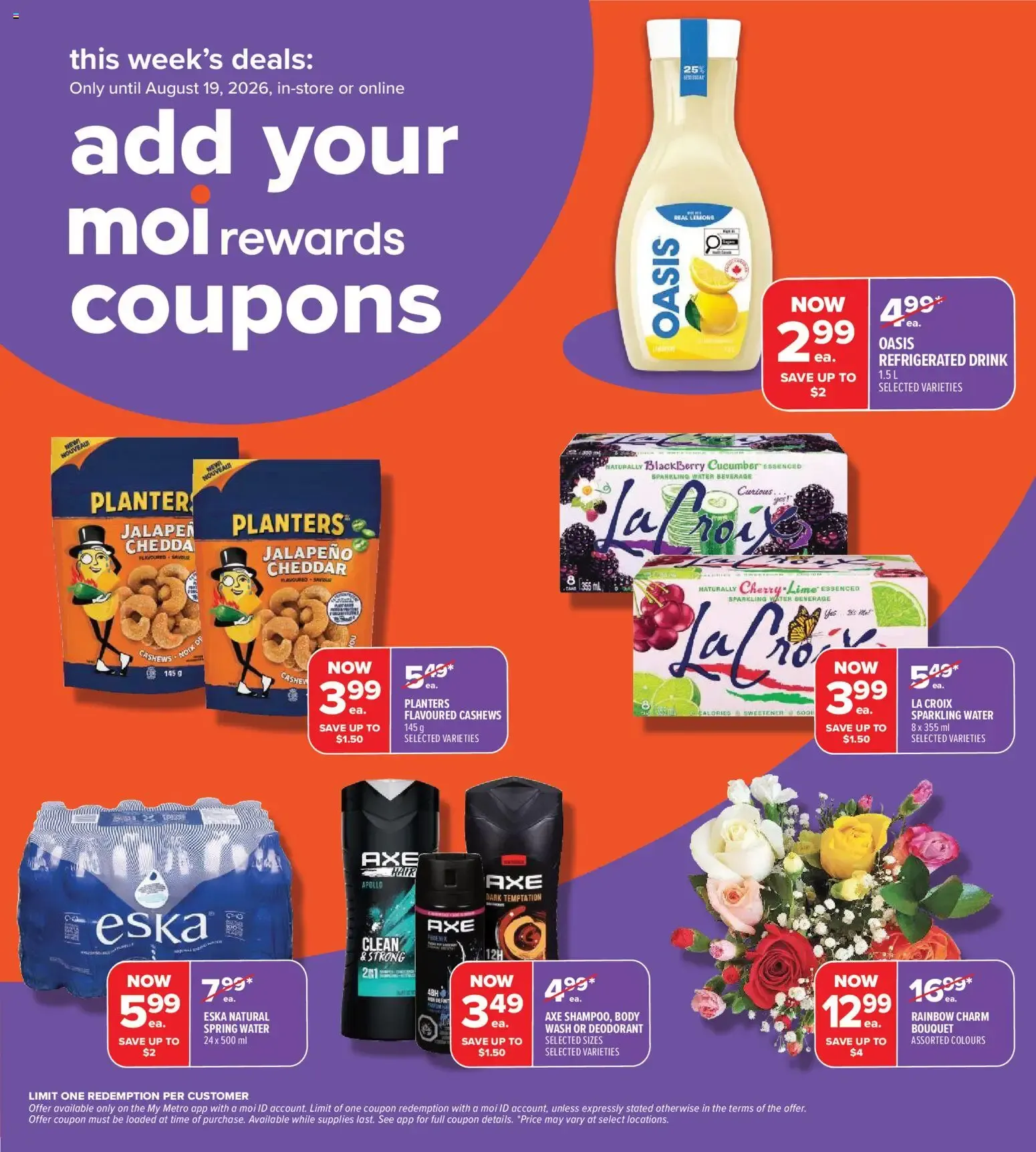 Metro weekly flyer / circulaire from Aug 13, 2026 > weekly specials & deals from August 13 to August 19 2026 - flyer page 3