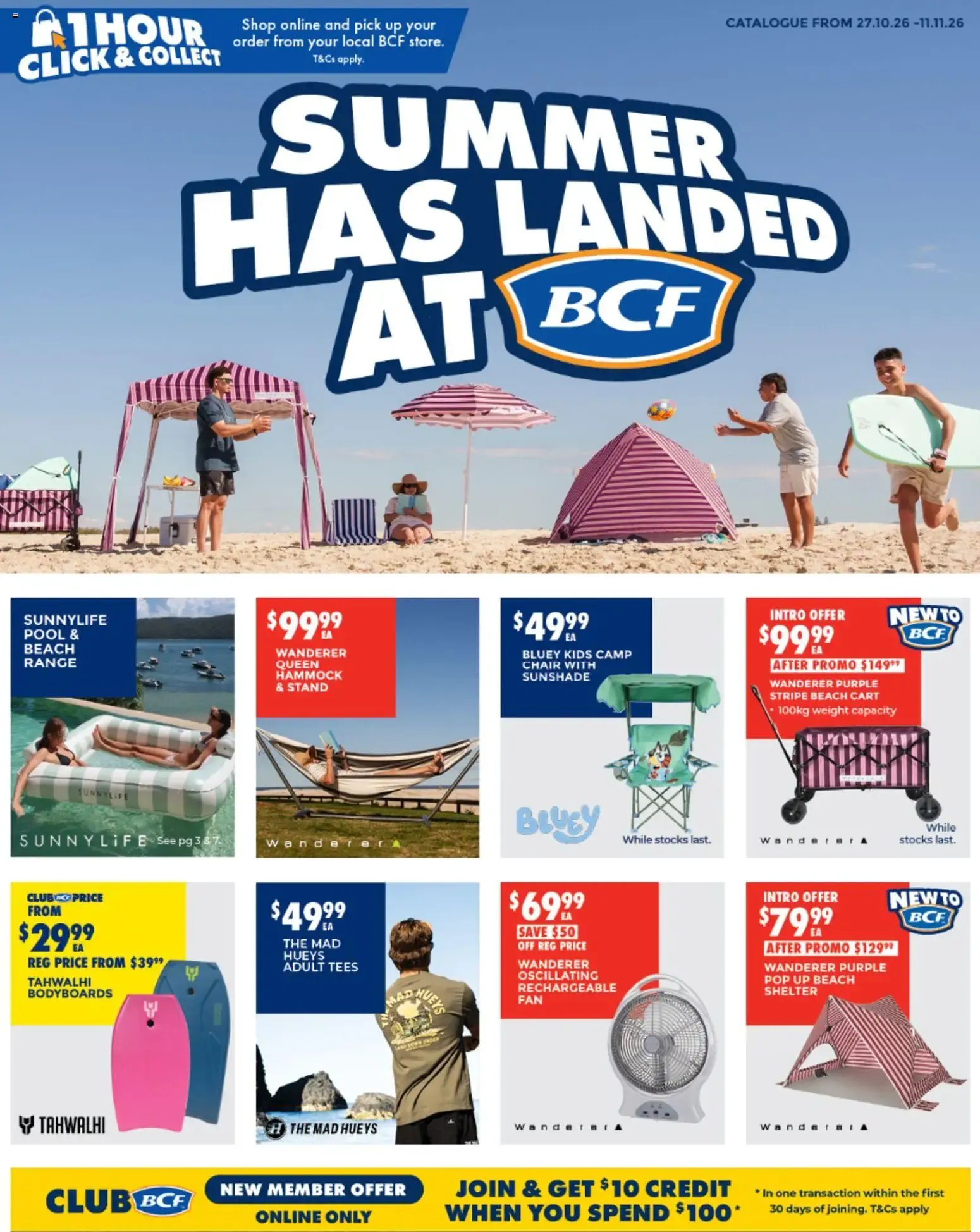 SUMMER HAS LANDED AT BCF