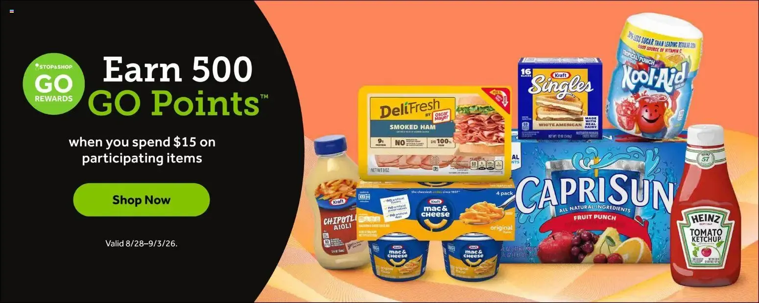 Weekly promotion Stop & Shop Weekly Circular - CT (08/28 - 09/03 2026) - Flyer spanning from August 28 to September 3 2026 - Page 6 for Catalogue 365