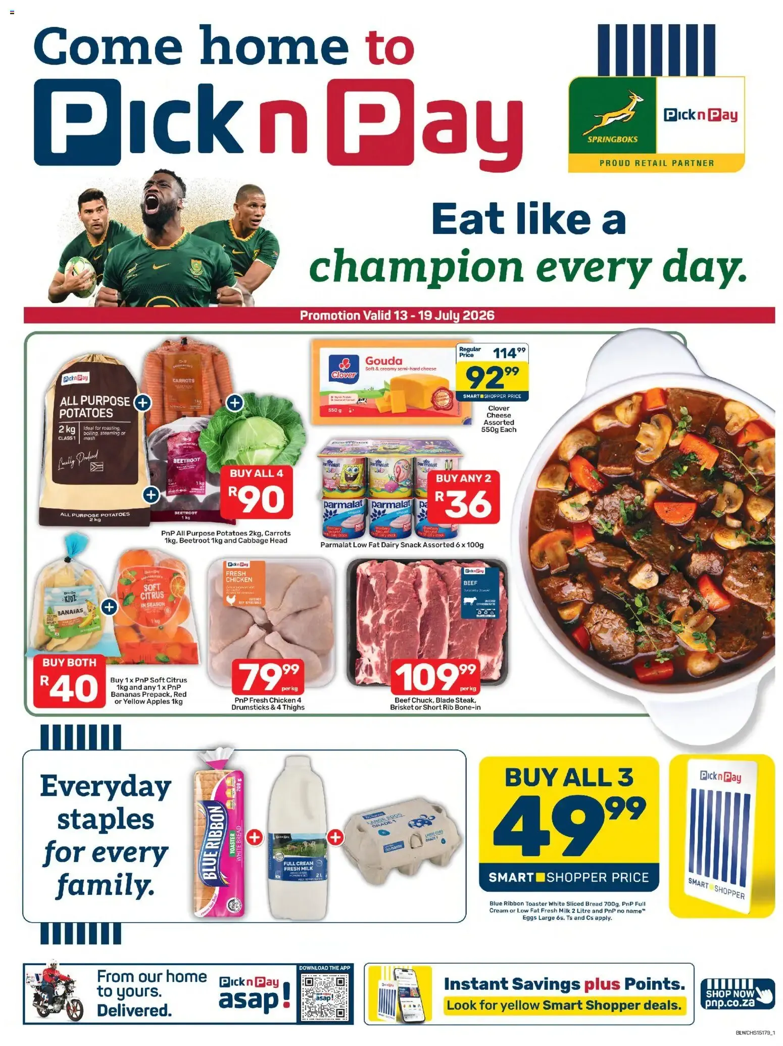 Pick n Pay Western Cape - Weekly Specials (13/07/2026 - 19/07/2026) Online from 13 July to 19 July 2026 - Catalogue Page 1
