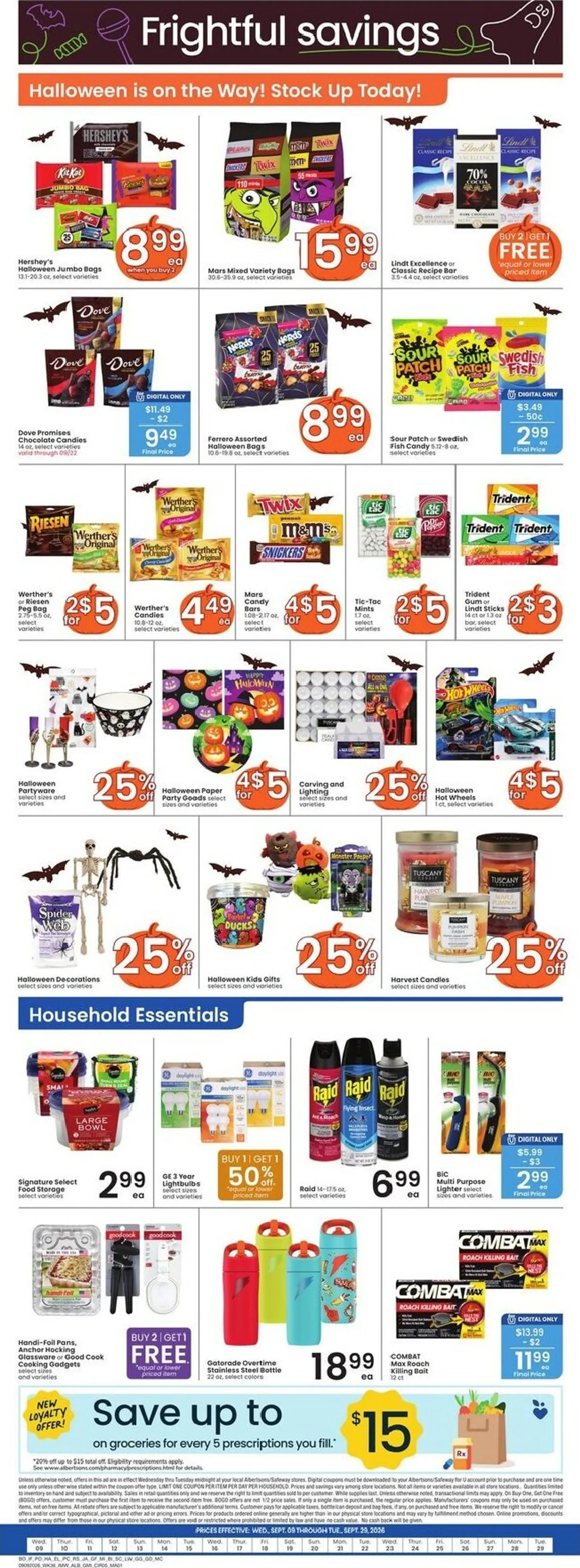Weekly ad Current Albertsons leaflet valid from Wednesday 09/23/2026 to Tuesday 09/29/2026 from September 23 to September 29 2026 - Page 6
