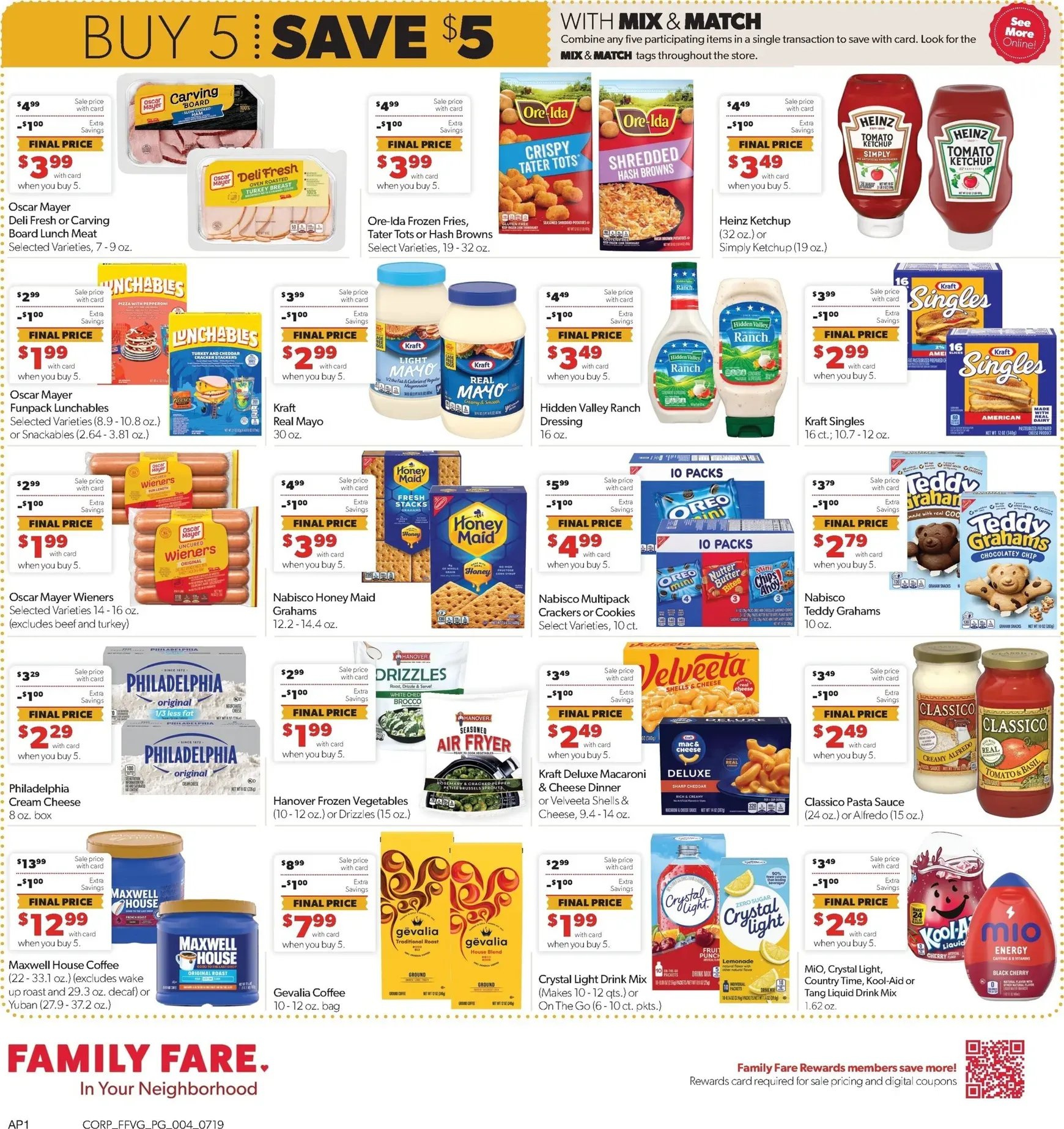 Weekly ad Current Family Fare leaflet valid from Sunday 07/19/2026 to Saturday 07/25/2026 from July 19 to July 25 2026 - Page 4