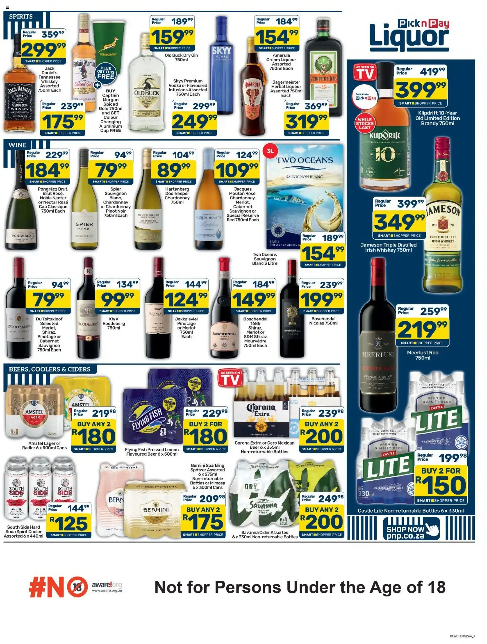 Pick n Pay Western Cape - Specials (25/08/2026 - 06/09/2026) Online from 25 August to 6 September 2026 - Catalogue Page 7