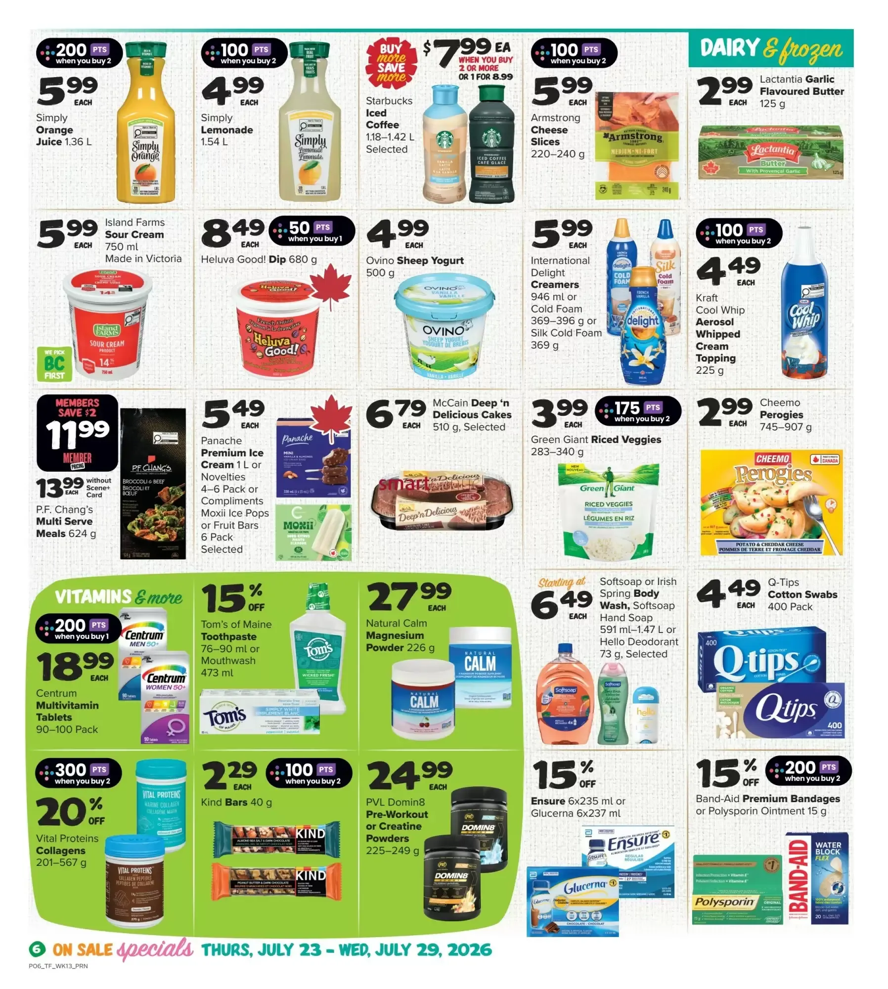 Thrifty Foods Summerfest from July 23 to July 29 2026 - flyer page 7