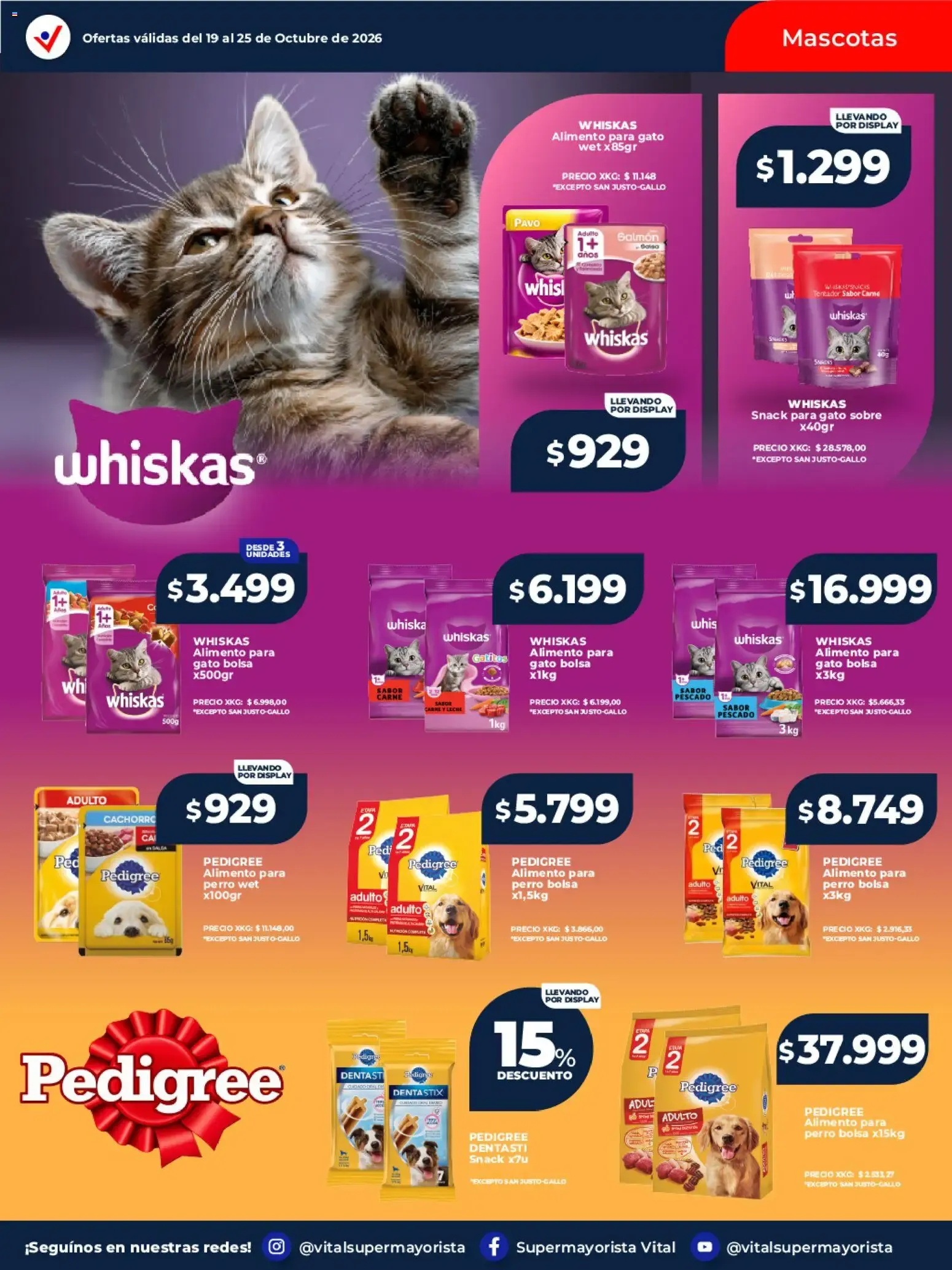 Ofertas de Vital - Ofertas || del 19/10/2026 - 25/10/2026 || Catálogo 19 de octubre al 25 de octubre 2026 - Página 30 del catálogo