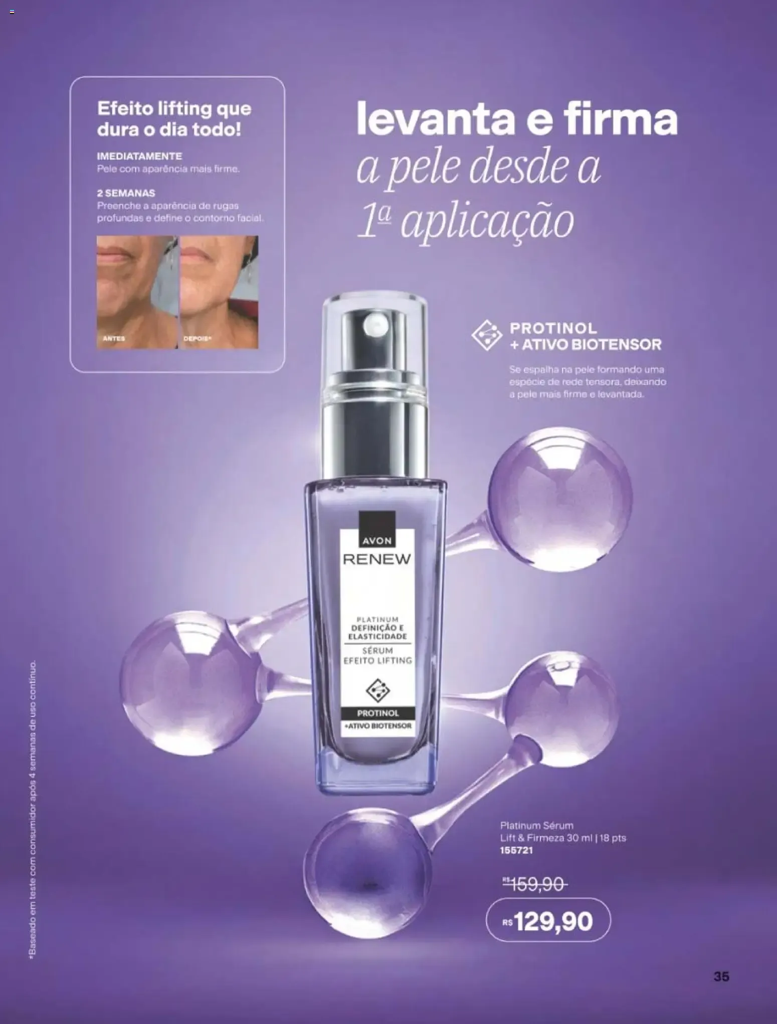 Encarte de Revista Avon folheto - Campanha 11 de 29/06/2026 | Promoção Online 29 de junho até 20 de julho 2026 - Pagina 35