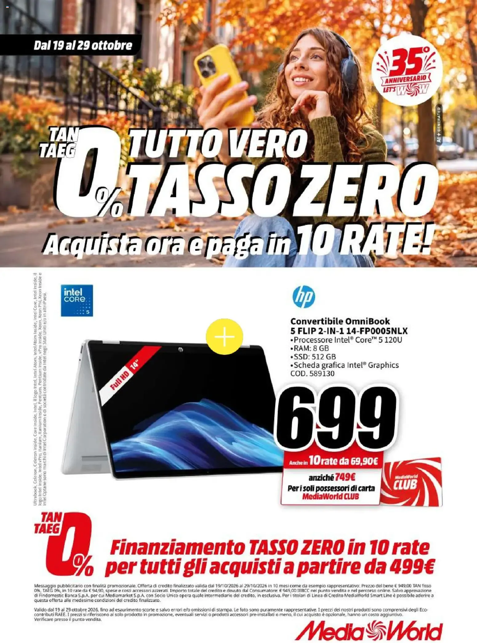 Nuovo Media World volantino dal 19/10/2026 > offerte anteprima 🛍️ da 19 ottobre a 29 ottobre di 2026 - Pagina del volantino 18