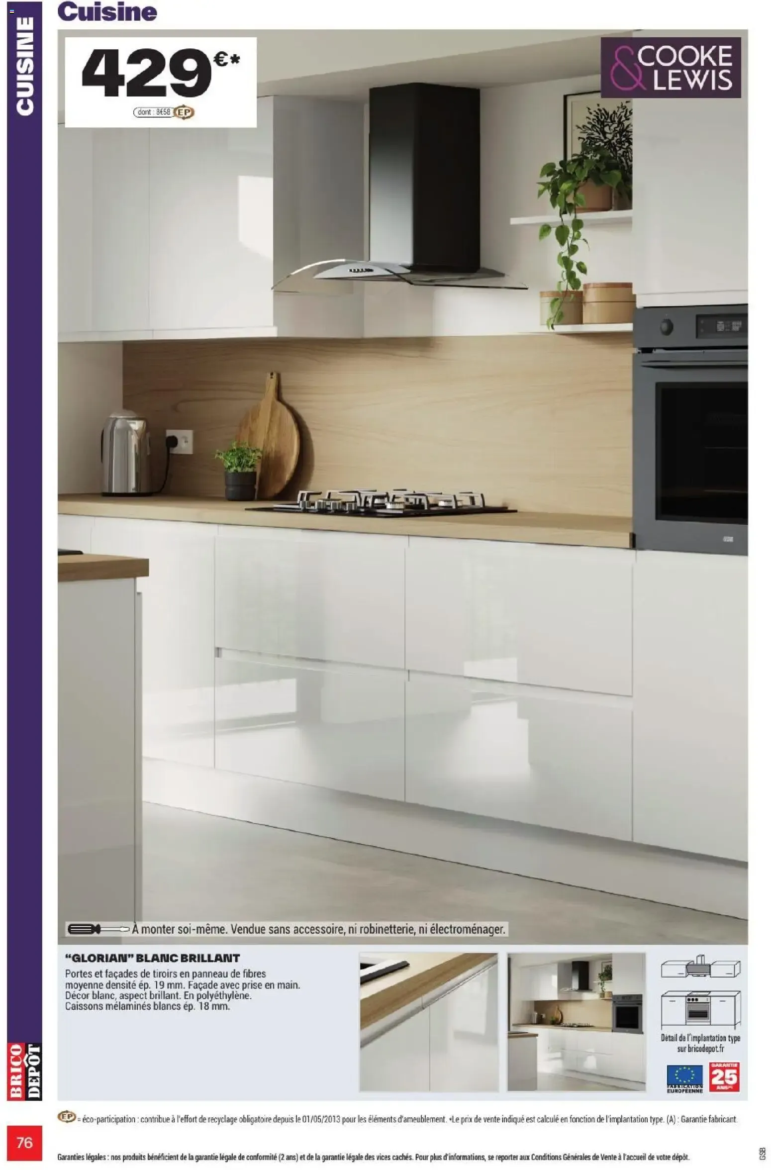 L'OFFICIEL DU BRICOLAGE - Automne du 17 septembre au 1 octobre 2026 - Catalogue page 76