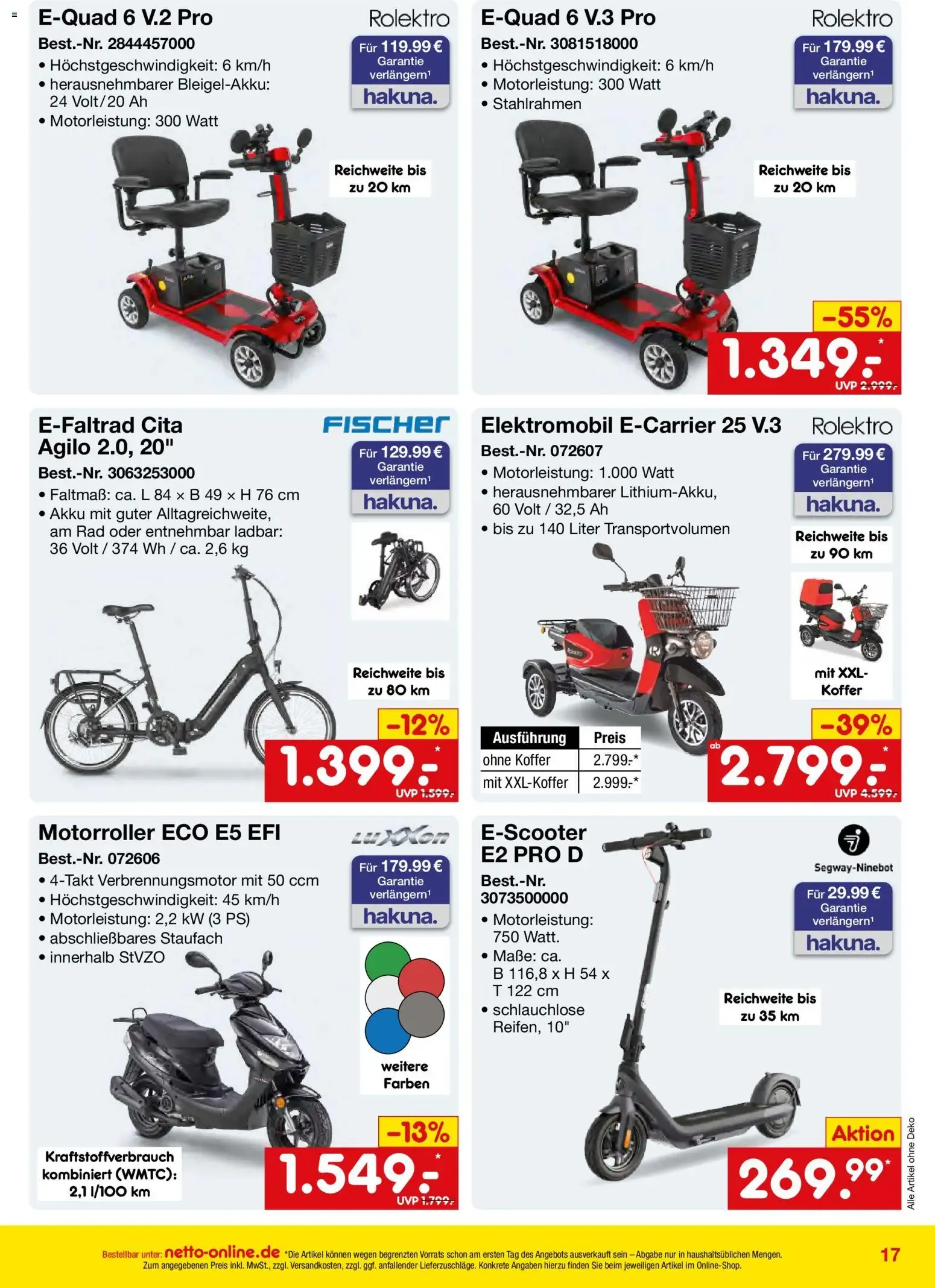 Netto Marken-Discount Online-Angebote Juli (ab 01.07.2026) » Angebote von 1. Juli bis 31. Juli 2026 - Prospekt seite 17