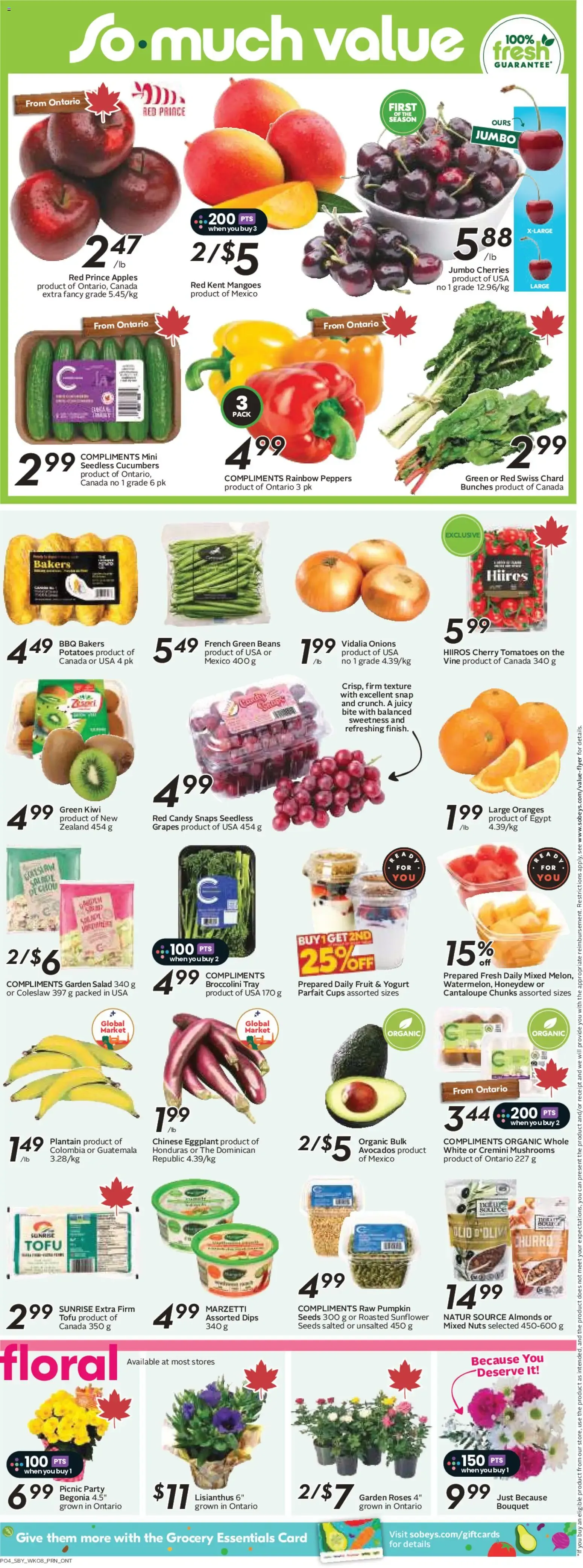 Sobeys weekly flyer / circulaire from Jun 18, 2026 > weekly specials & deals from June 18 to June 24 2026 - flyer page 7