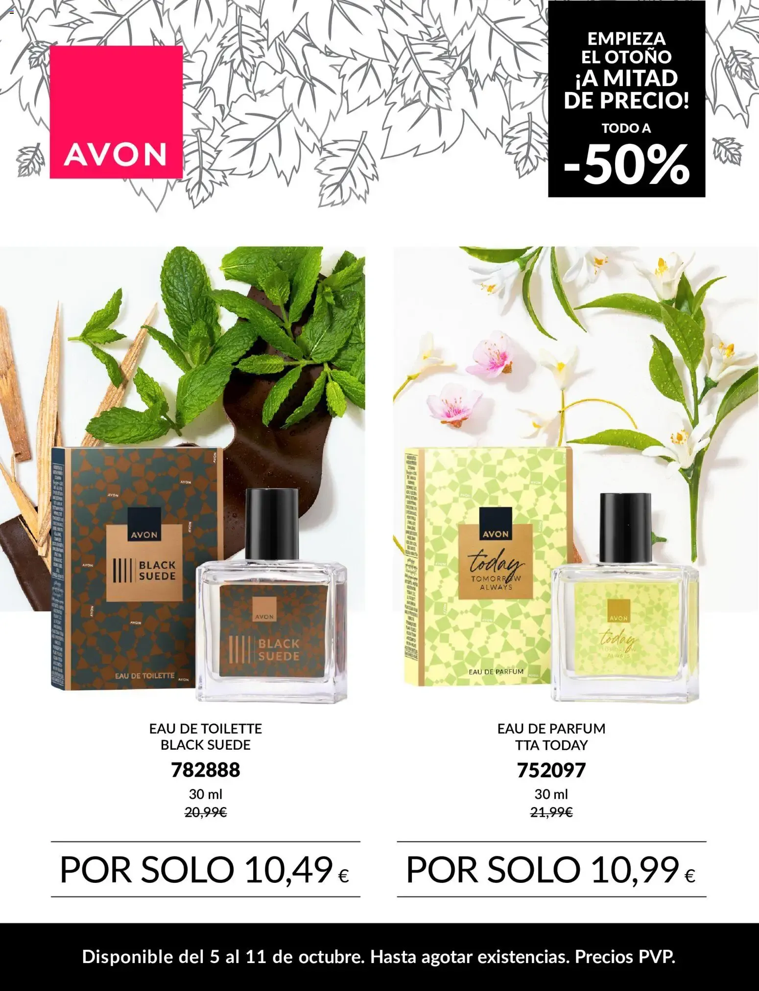 Catálogo de Avon: Empieza el otoño a mitad de precio con 50% de descuento 5 de octubre al 11 de octubre 2026 - Página 4