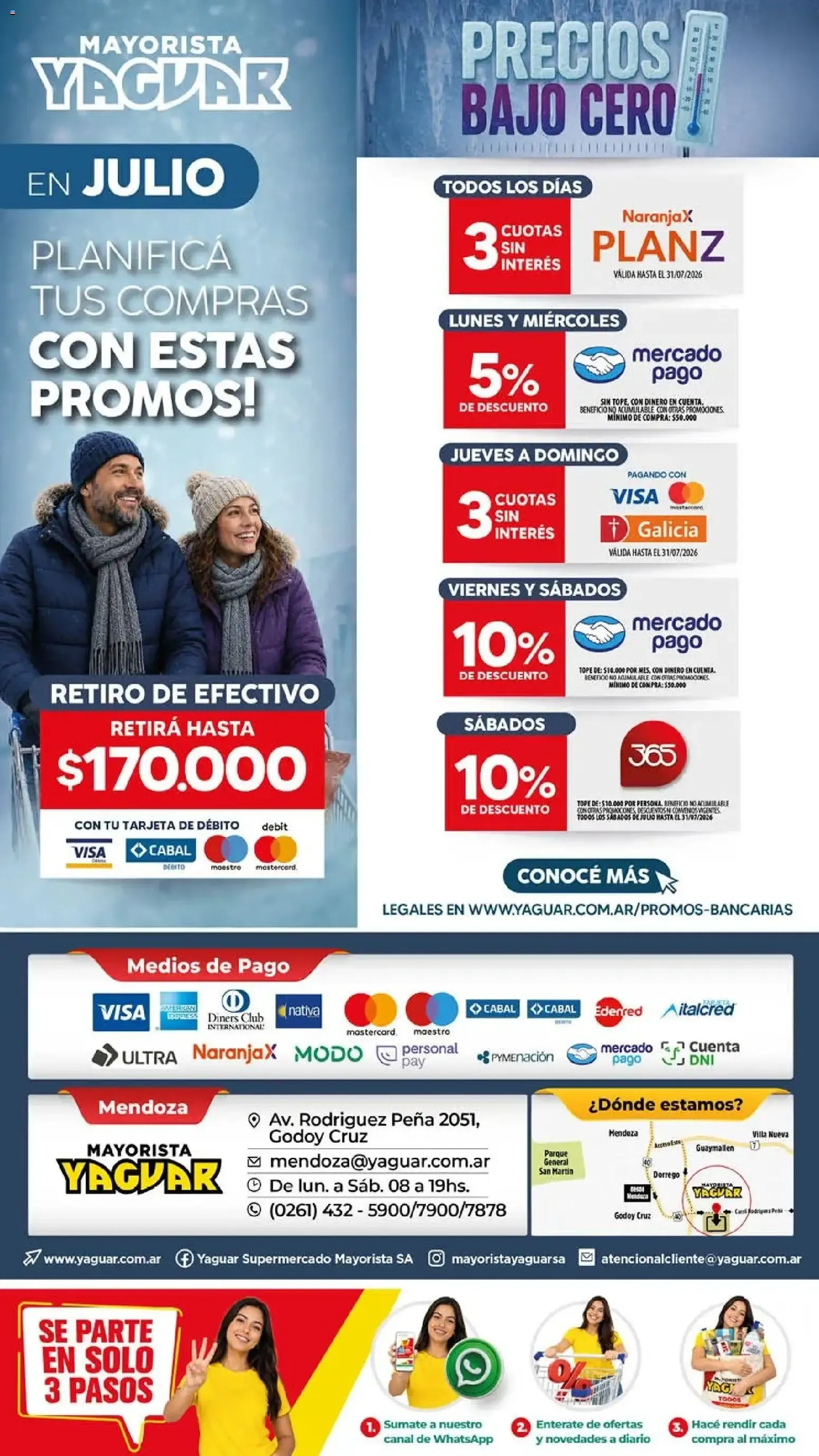 Ofertas de Mayorista Yaguar - Precios Bajo Cero 20 de julio al 25 de julio 2026 - Página 17 del catálogo